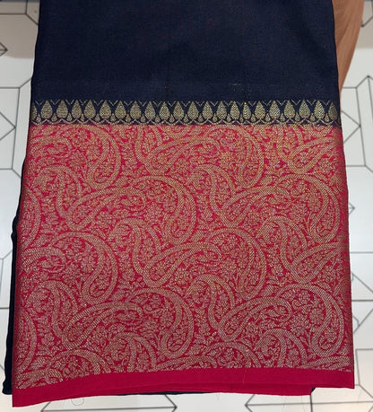 SEMI BANARASI SAREES - IHA 17767