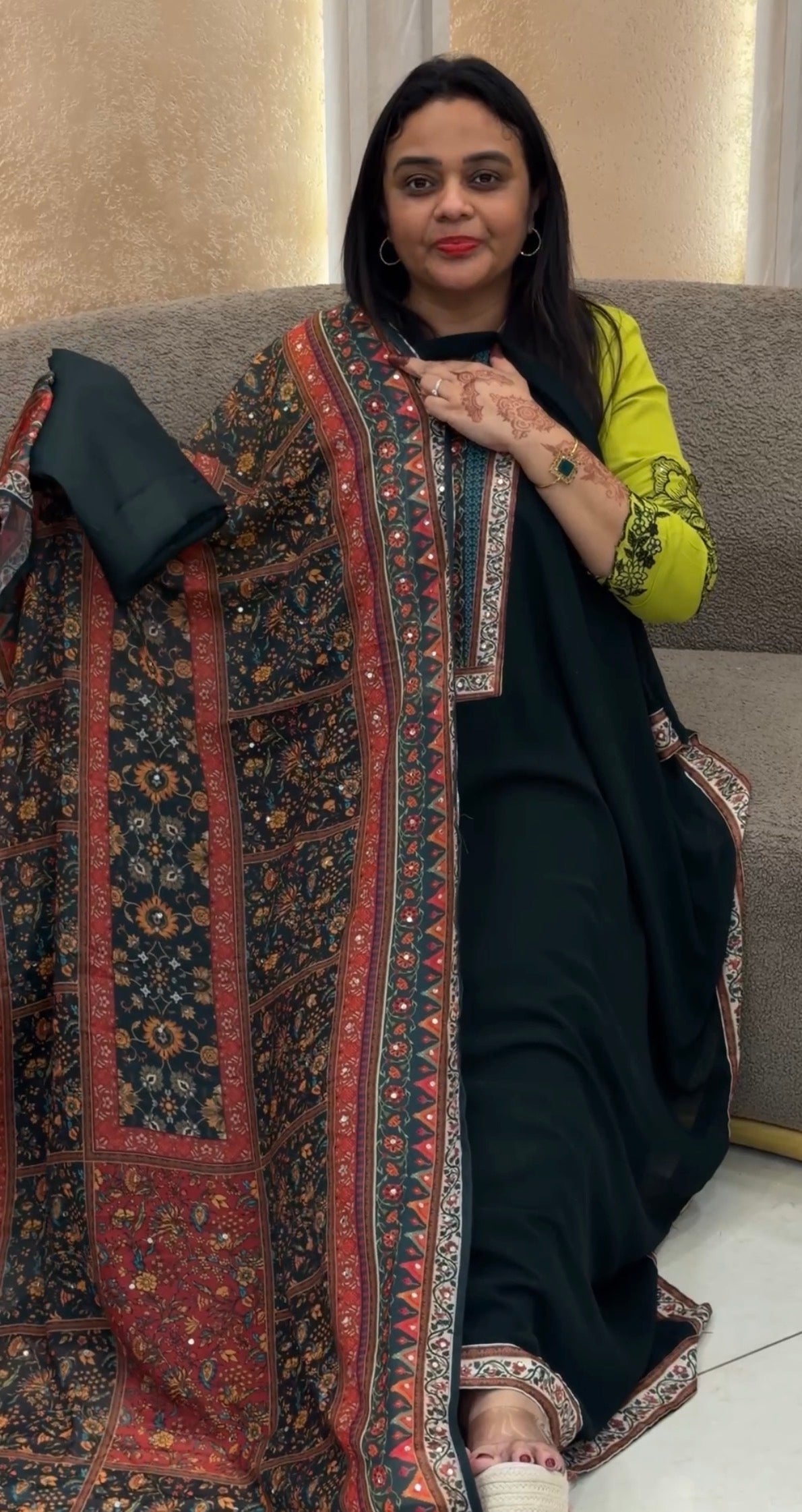 BUDGET UNSTITCHED SALWAR SUITS - IHA 33923