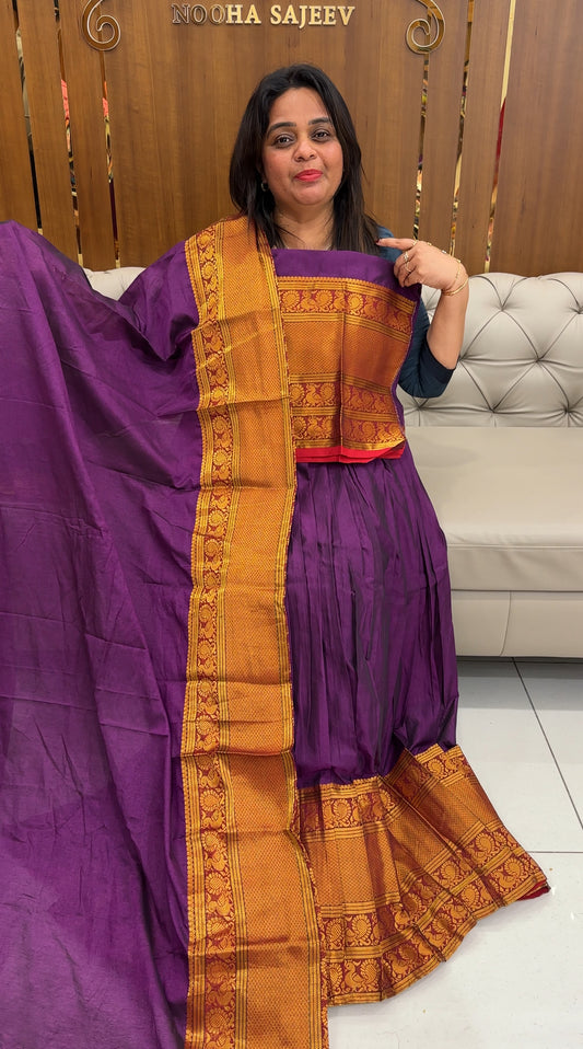 SEMI STITCHED DHAVANI SETS - IHA 25931