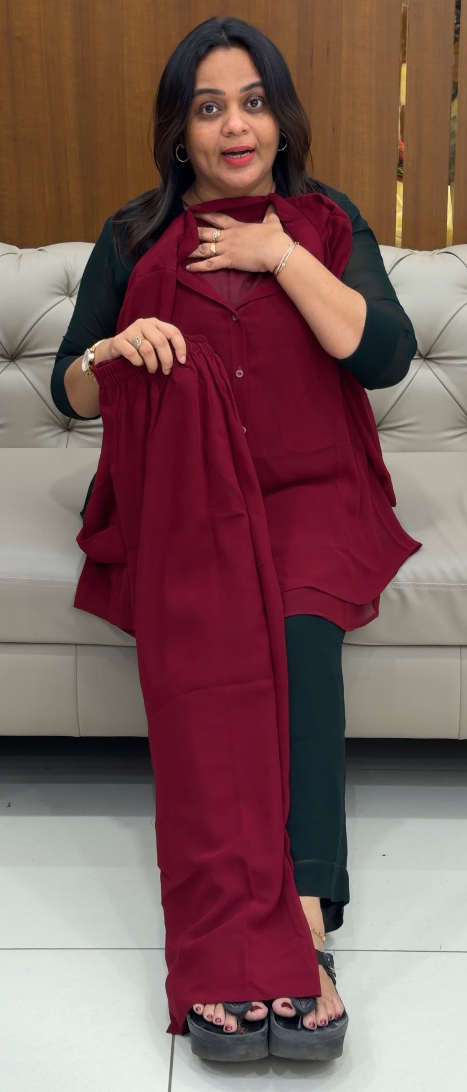 IHA'S IN-HOUSE SHORT CO-ORDS SETS - IHA 28703