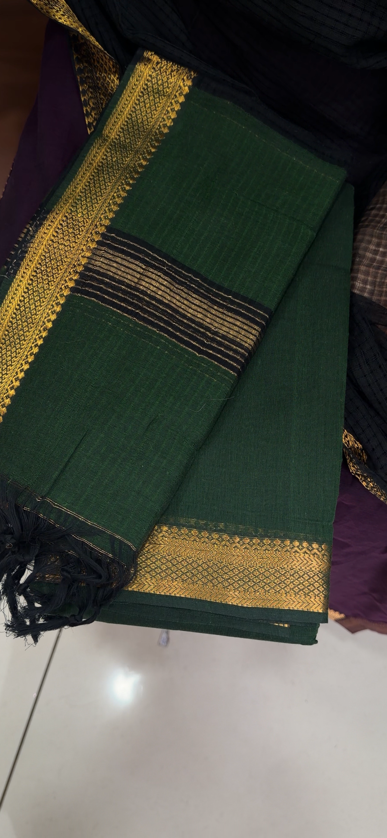 HANDLOOM COTTON UNSTITCHED SALWAR SUITS - IHA 34149