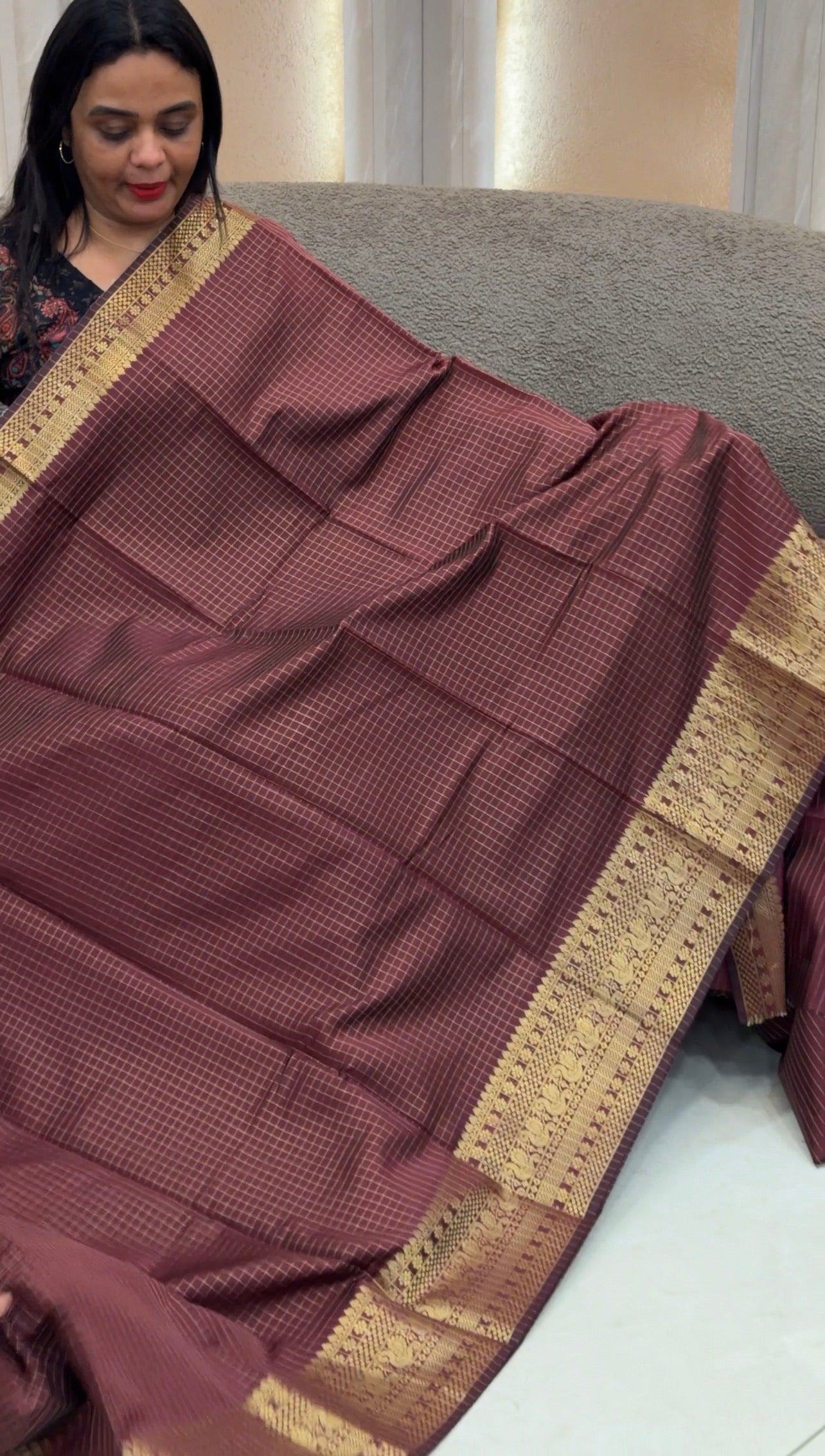 SEMI BANARASI SAREES - IHA 33193