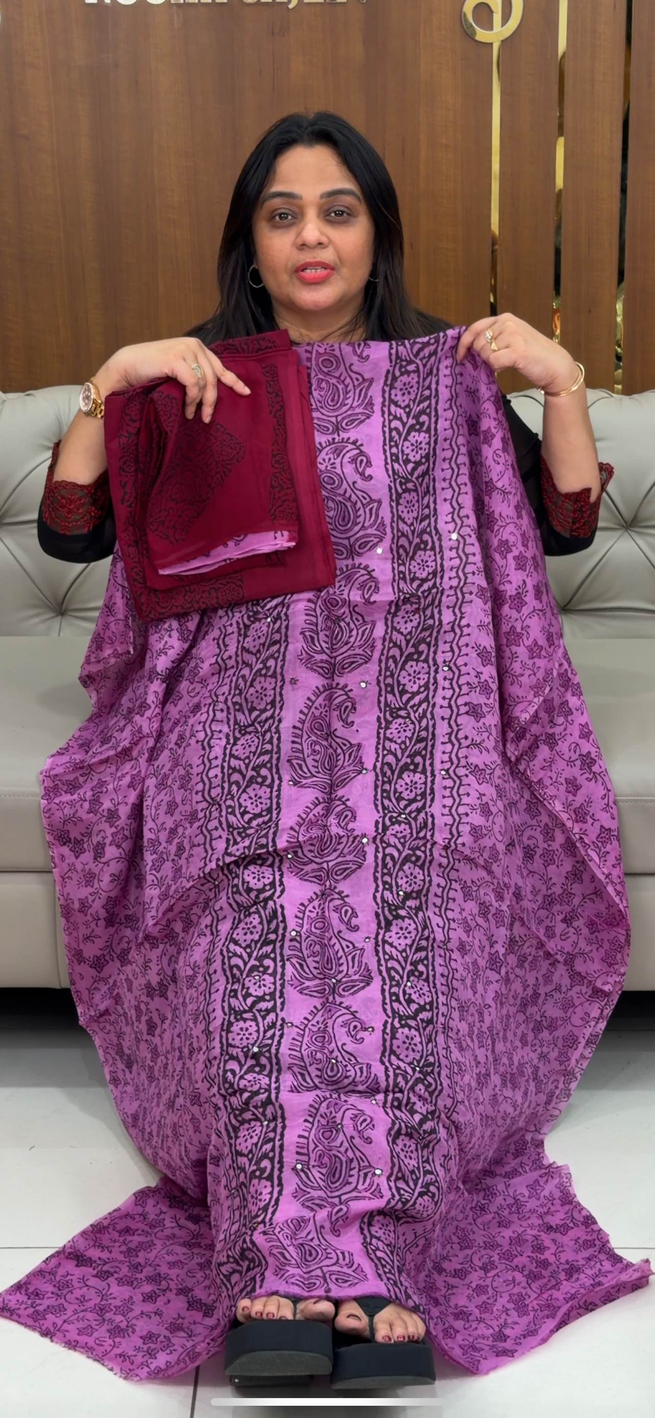 VISCOSE ORGANZA UNSTITCHED SALWAR SUITS - IHA 29196