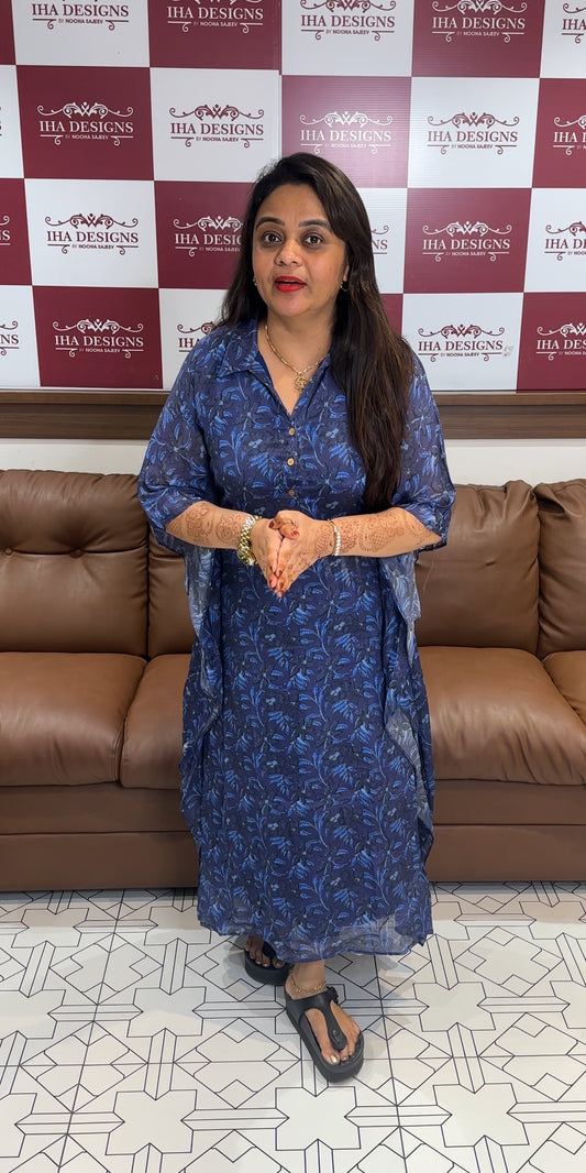 IHA'S IN-HOUSE PRINTED KAFTAN TOPS - IHA 25044