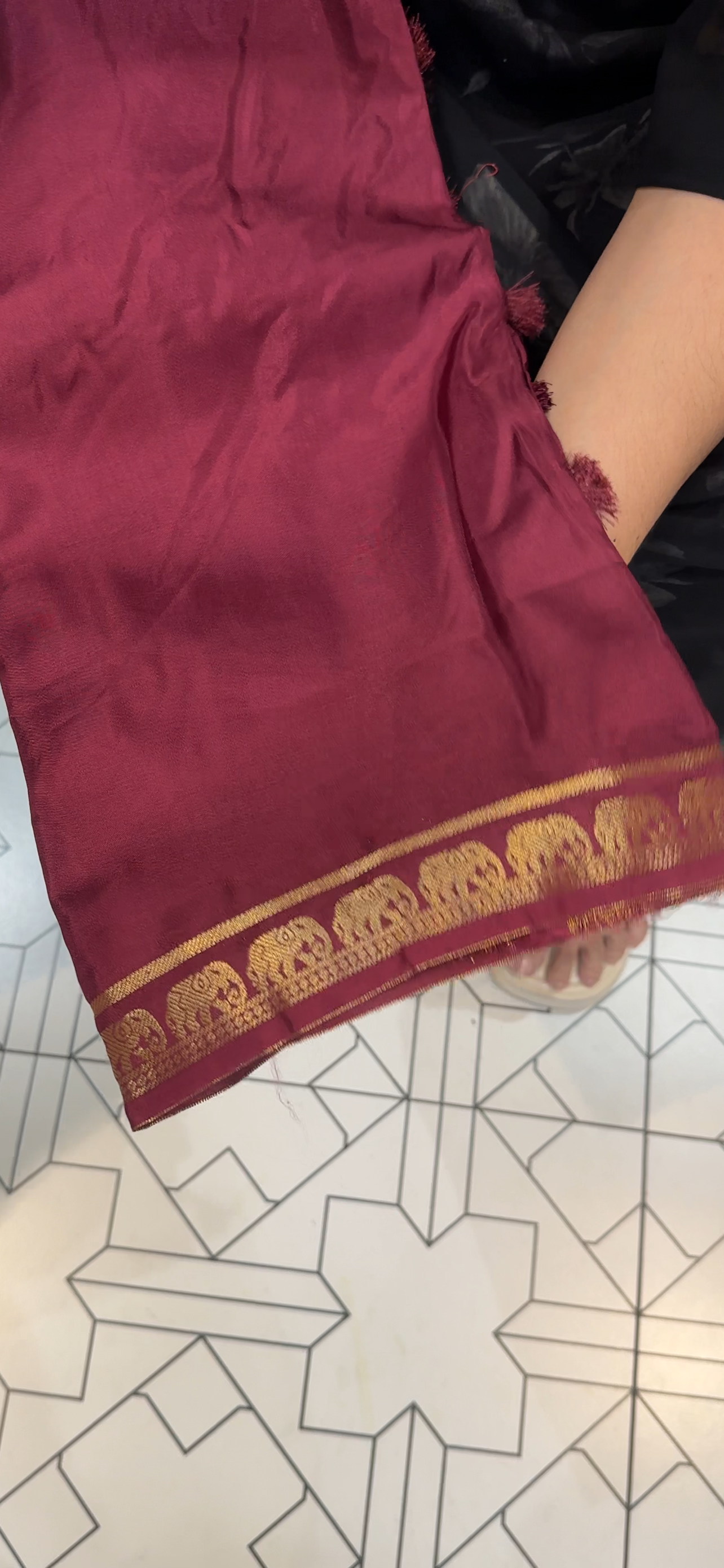 VISCOSE CRAPE SAREES - IHA 35061