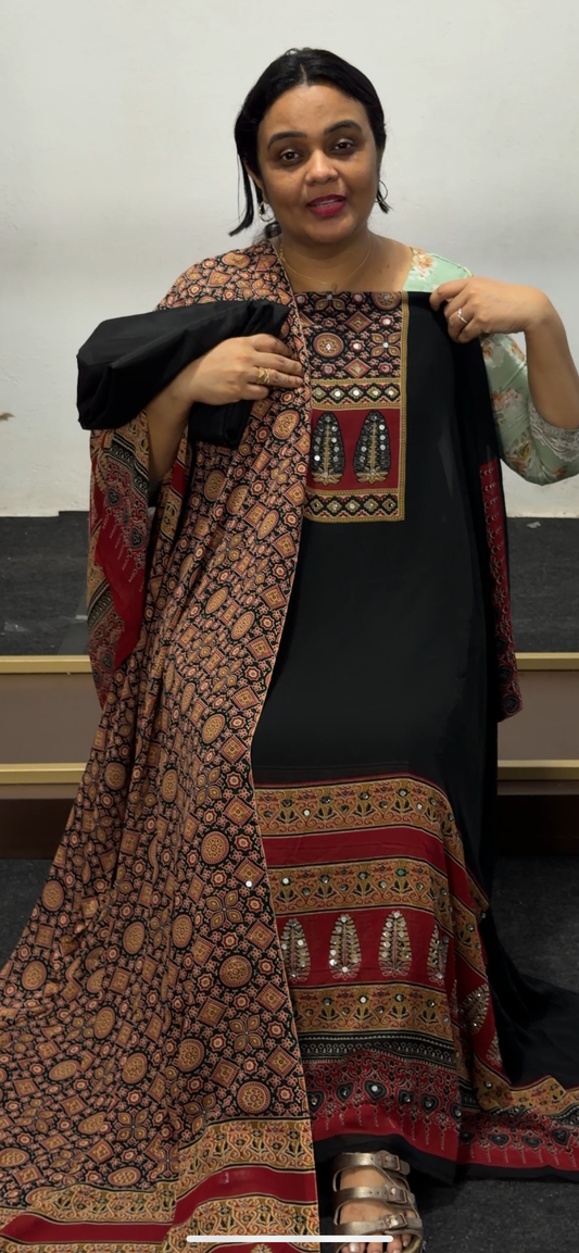 GEORGETTE UNETITCHED SALWAR SUITS - IHA 36067