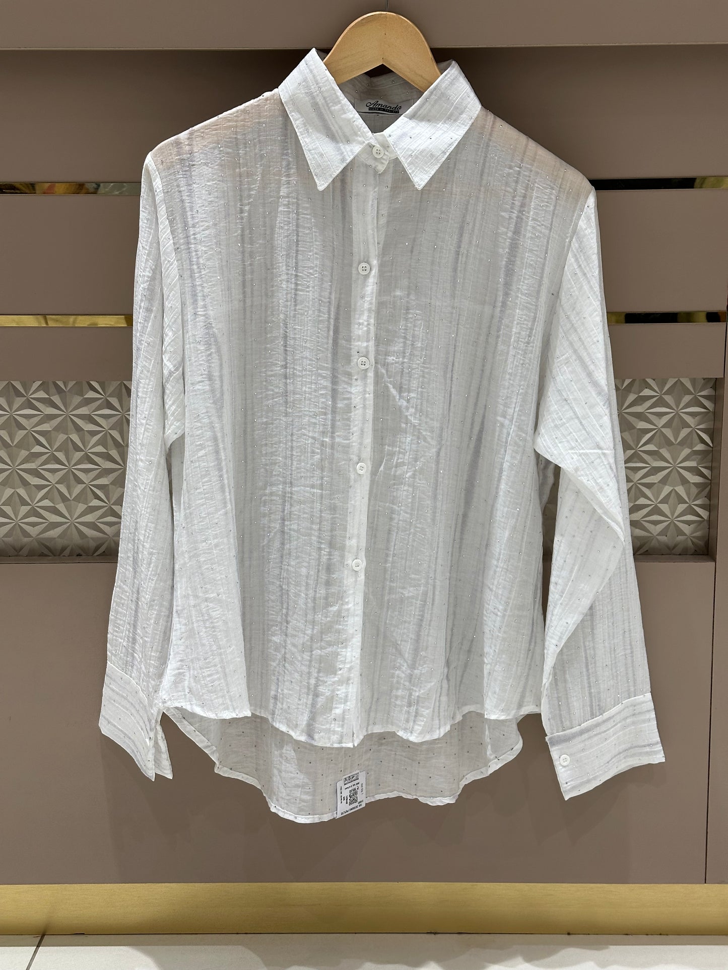 INDO WESTERN SHORT TOP - IHA 24387