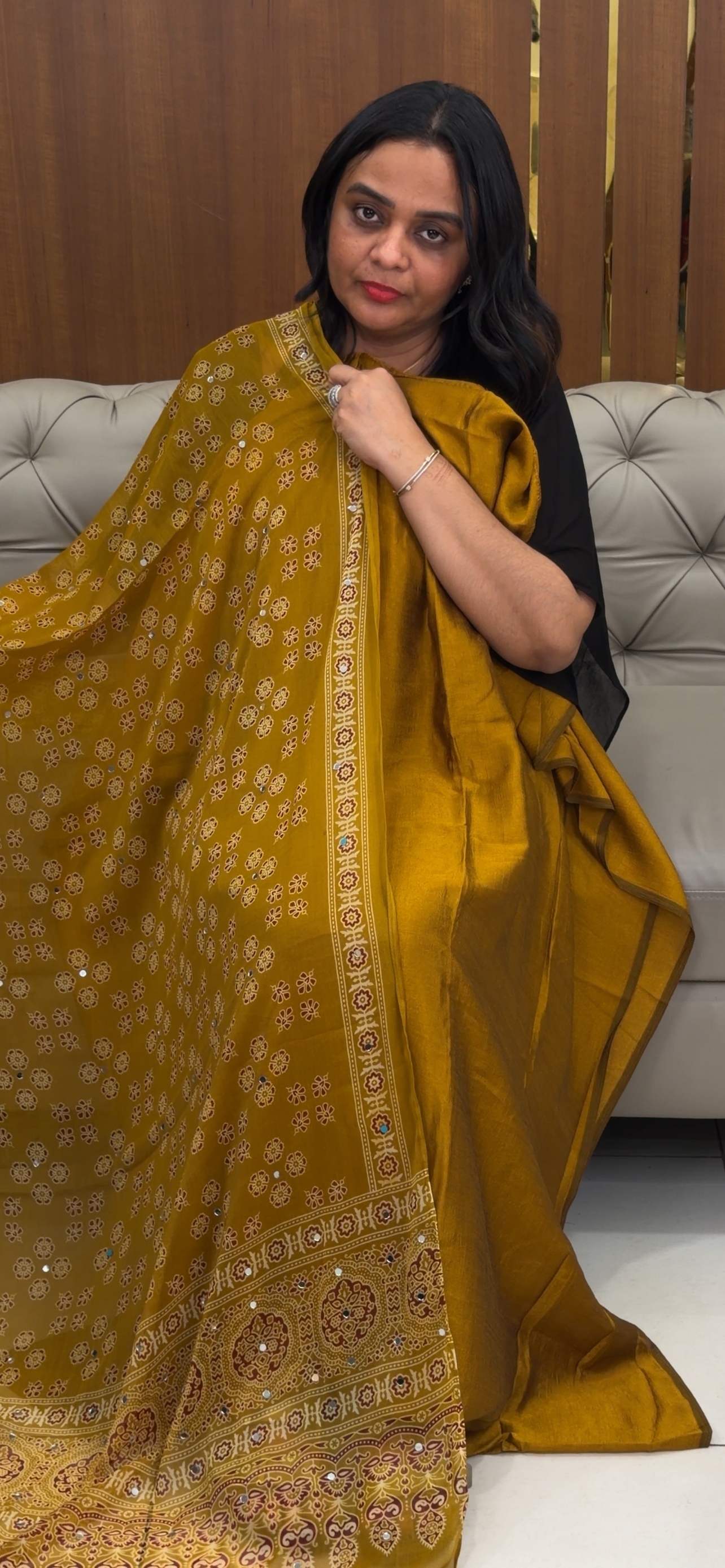 FORWARD SEMI RAW SILK UNSTITCHED SALWAR SUITS - IHA 32145