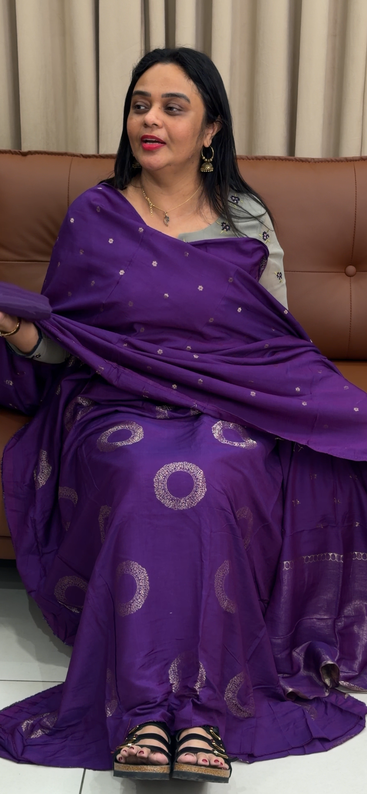 BANARASI UNSTITCHED SALWAR SUITS - IHA 33995