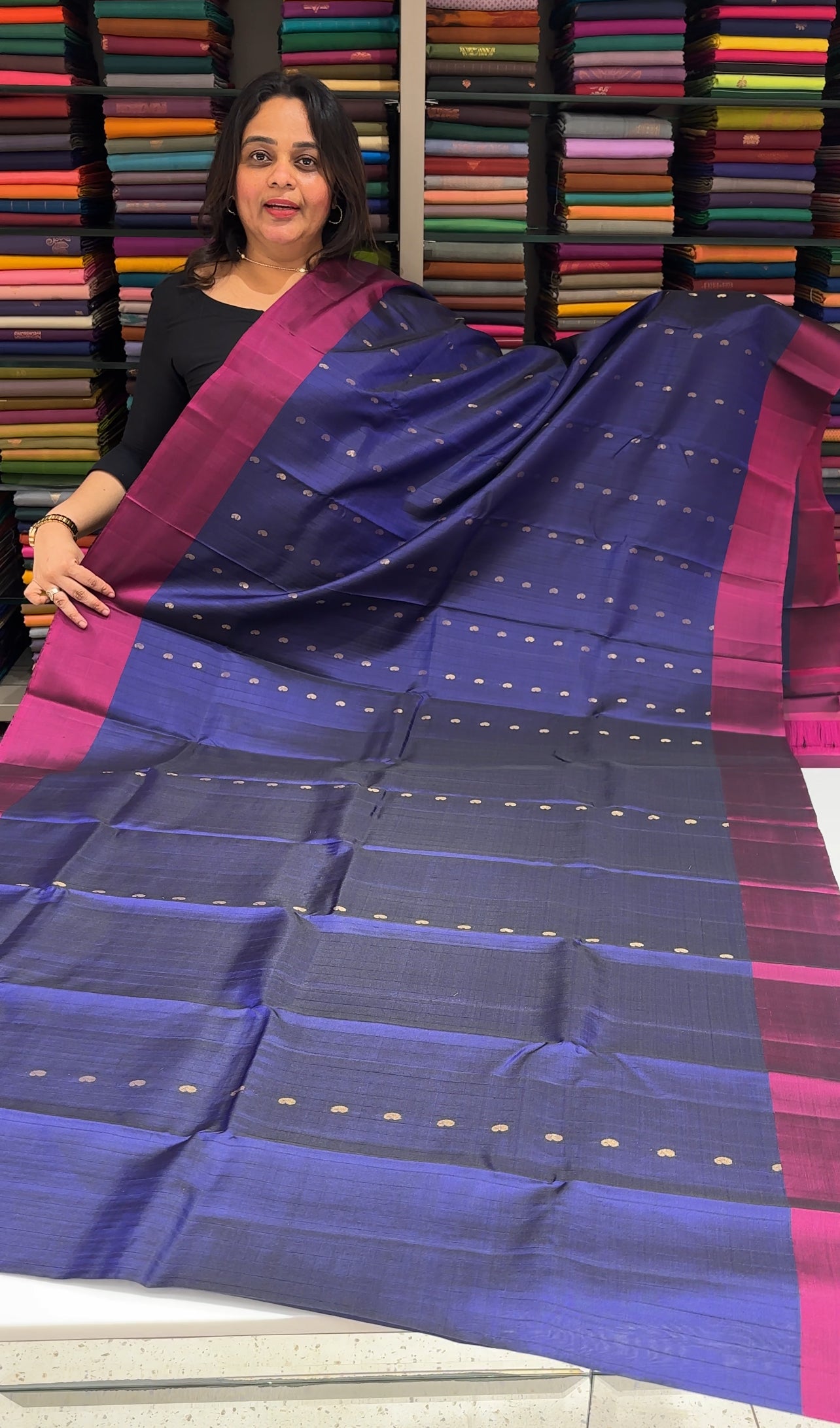 SOFT SILK KANCHIPURAM SAREES - IHA 27114
