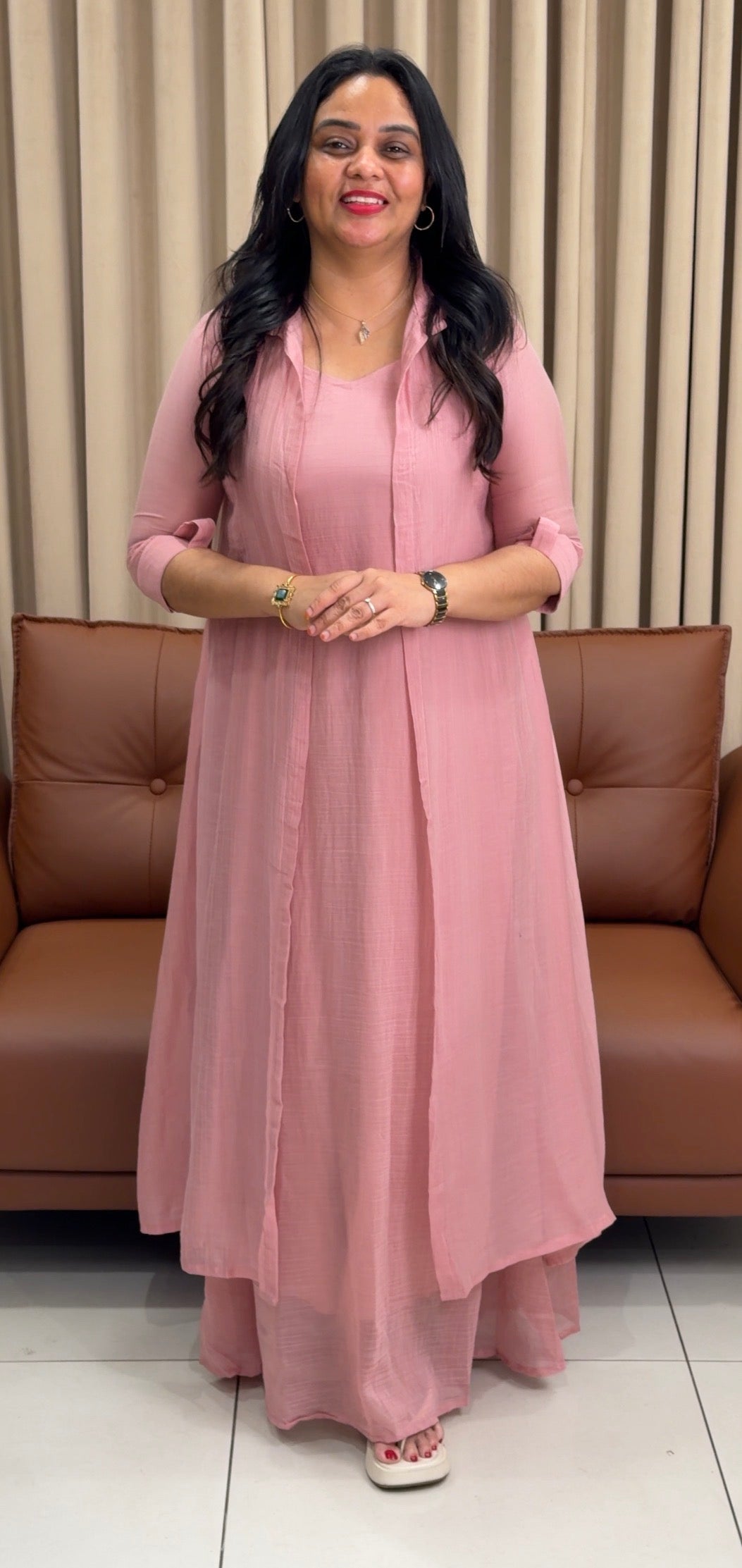 DESIGNER ALINE TOP AND JACKET - IHA 34230