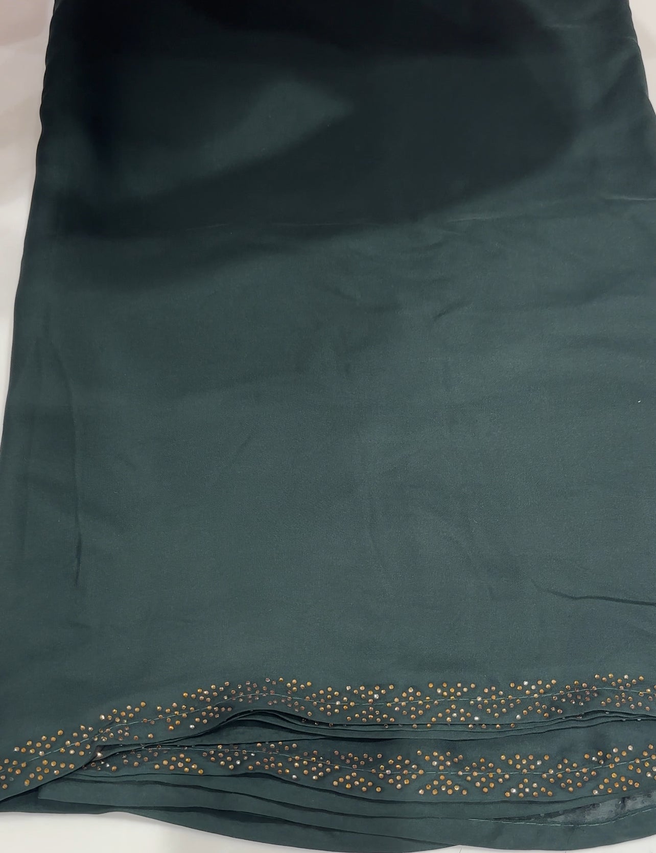 SATIN GEORGETTE SAREES - IHA 27261