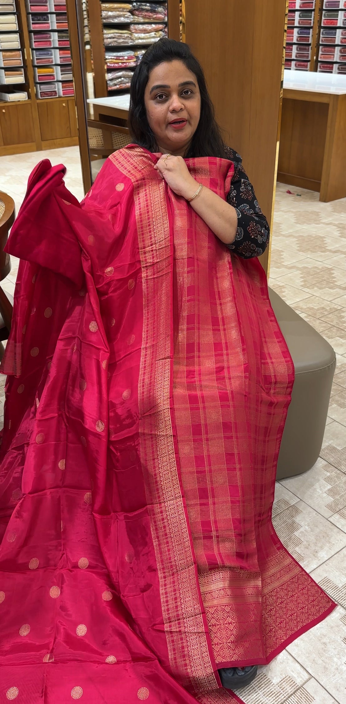 FORWARD CRAPE UNSTITCHED SALWAR SUITS - IHA 28200