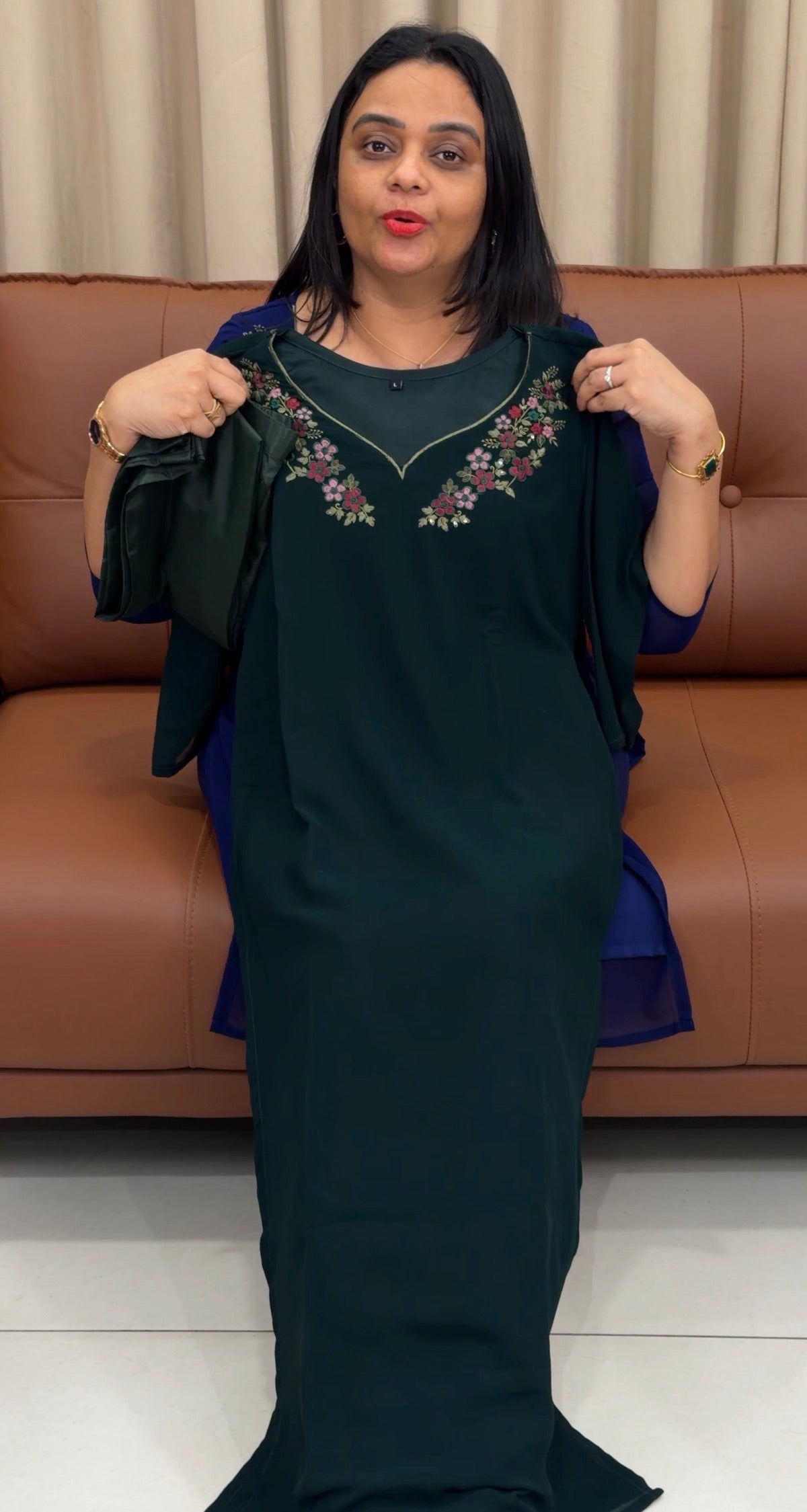IHA'S IN-HOUSE GEORGETTE CO-ORDS SETS - IHA 33471