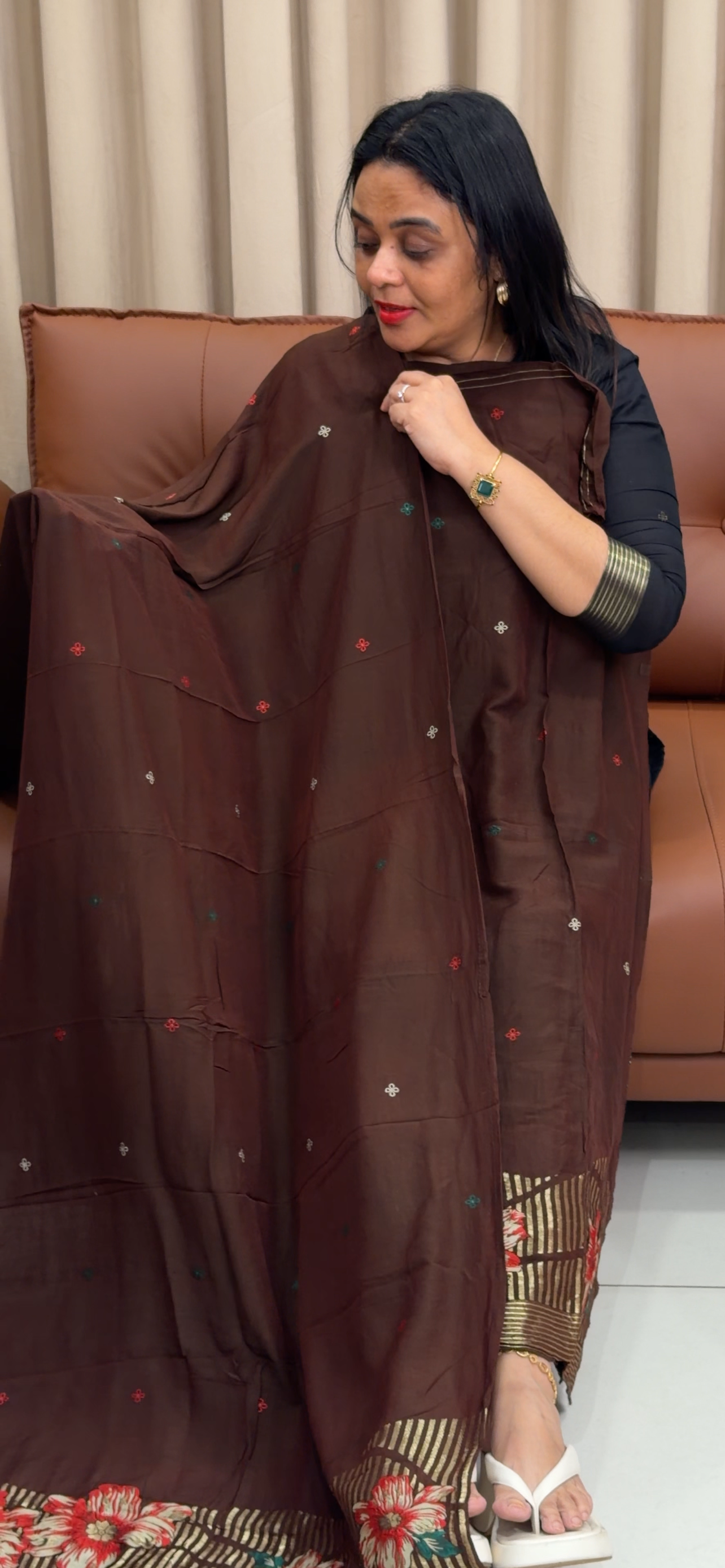 FORWARD SOFT MUL UNSTITCHED SALWAR SUITS - IHA 33498
