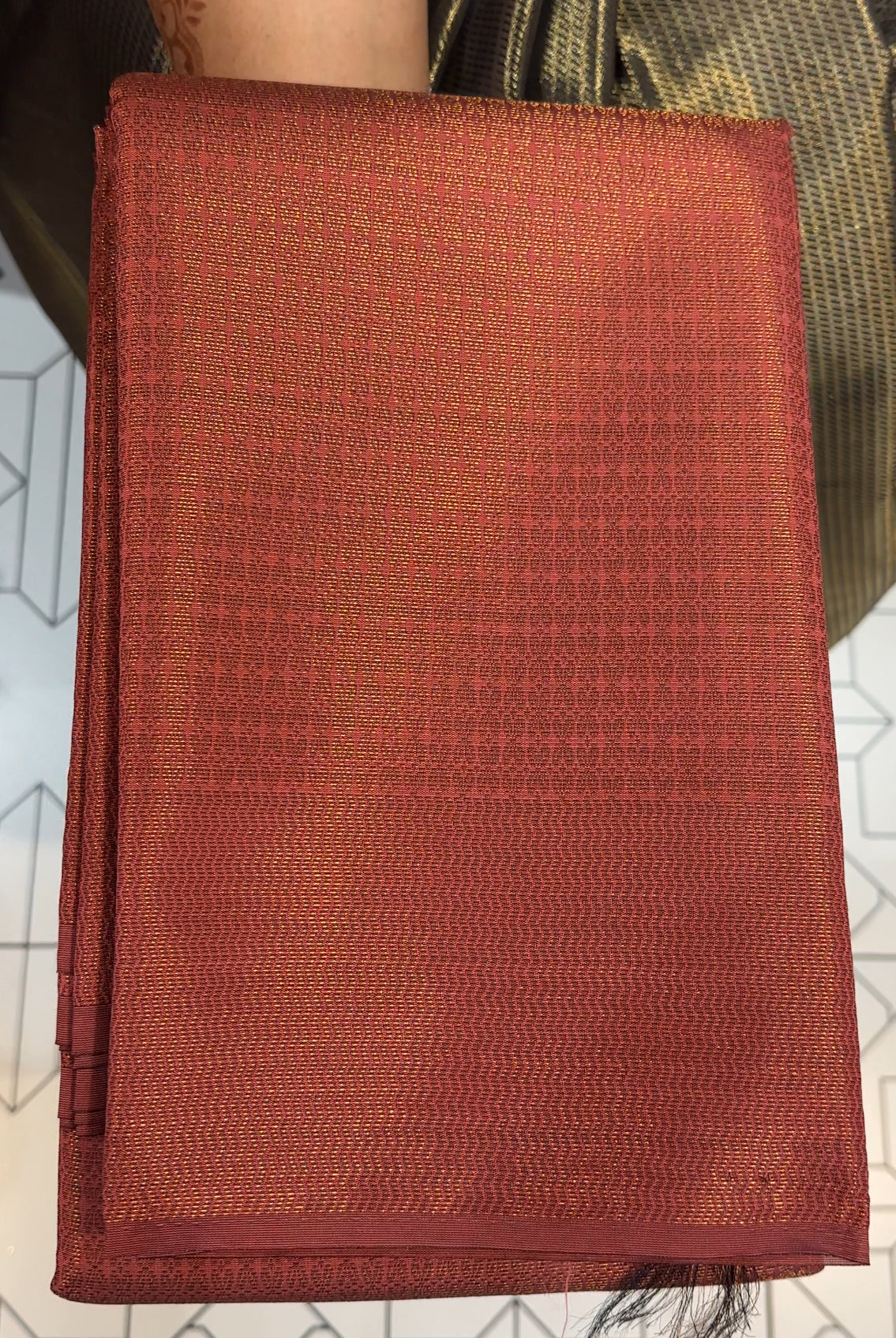 SEMI BROCADE SAREES - IHA 23730