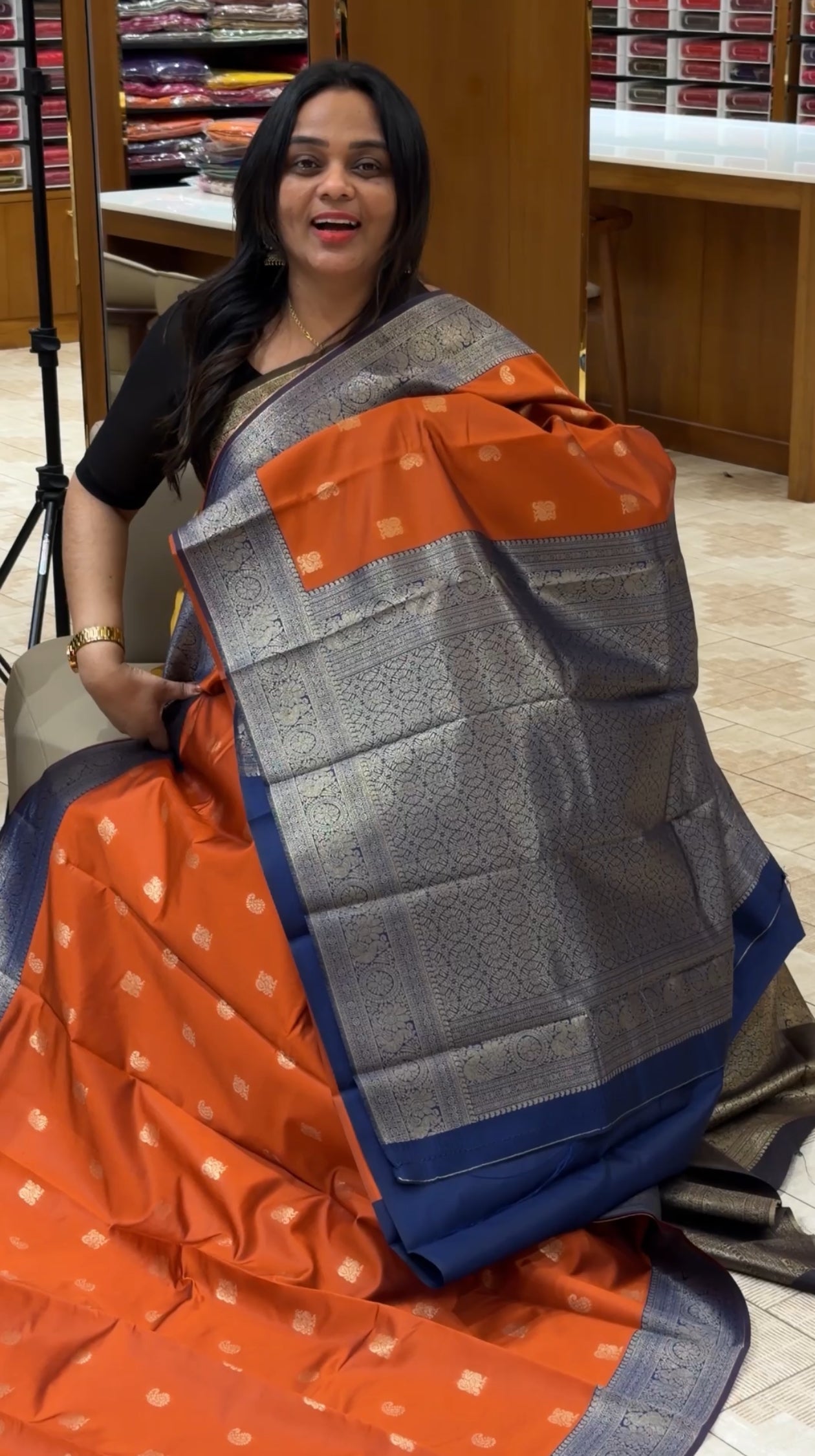 SEMI SILK SAREES - IHA 30241