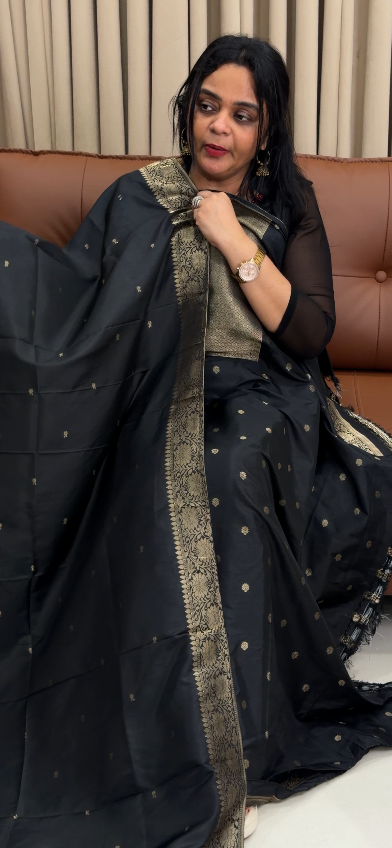 SOFT SILK UNSTITCHED SALWAR SUITS - IHA 34571