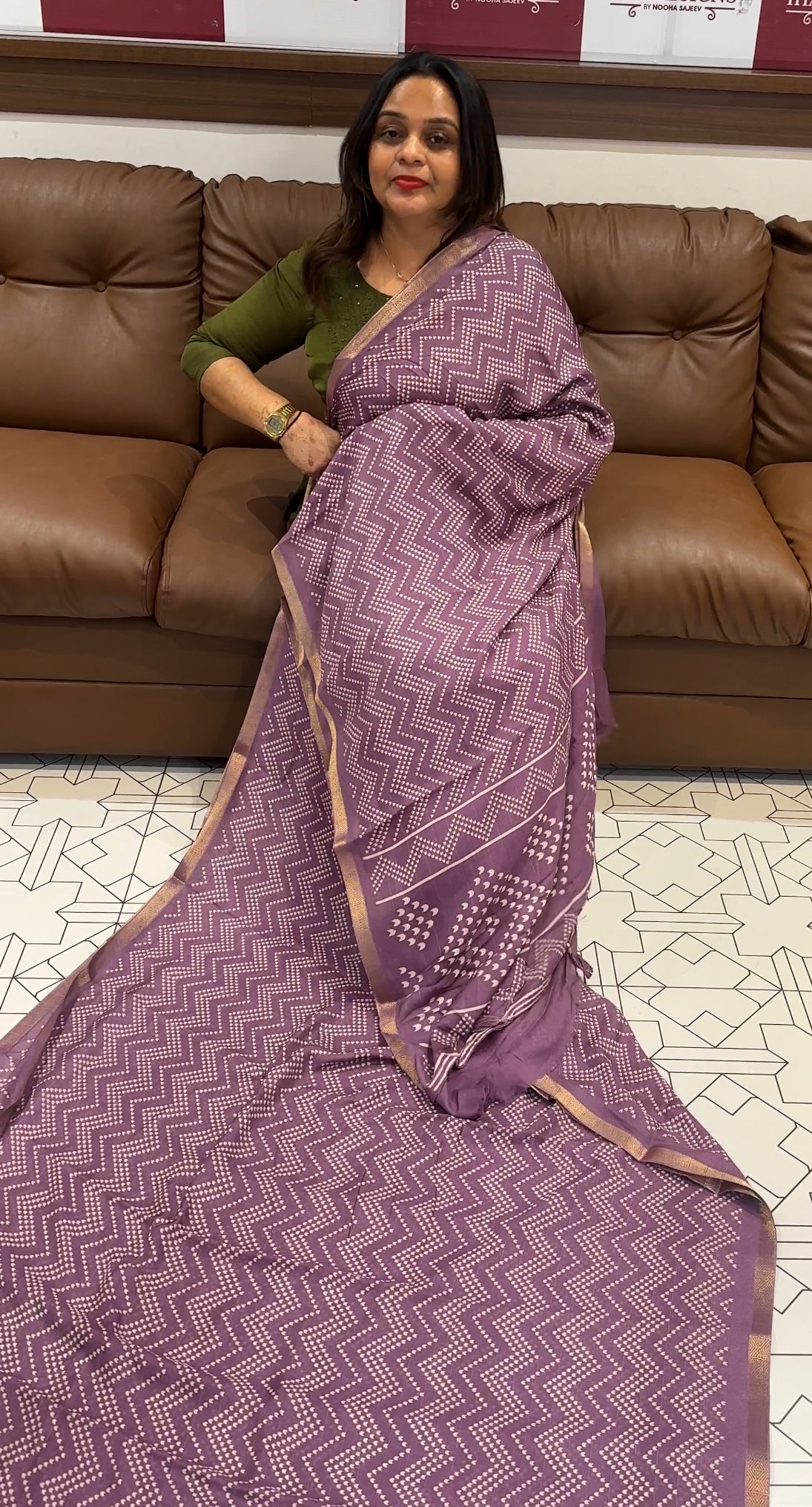 SEMI MODAL SAREE - IHA 19576