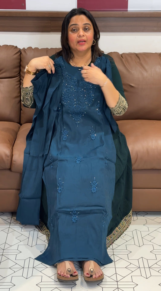CHIKANKARI TOP AND BOTTOM - IHA 27359
