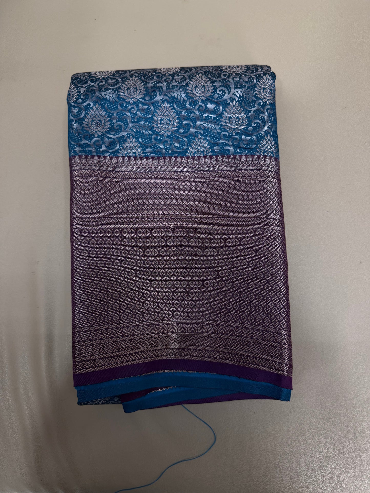 SEMI KANCHIPURAM SAREES - IHA 29342