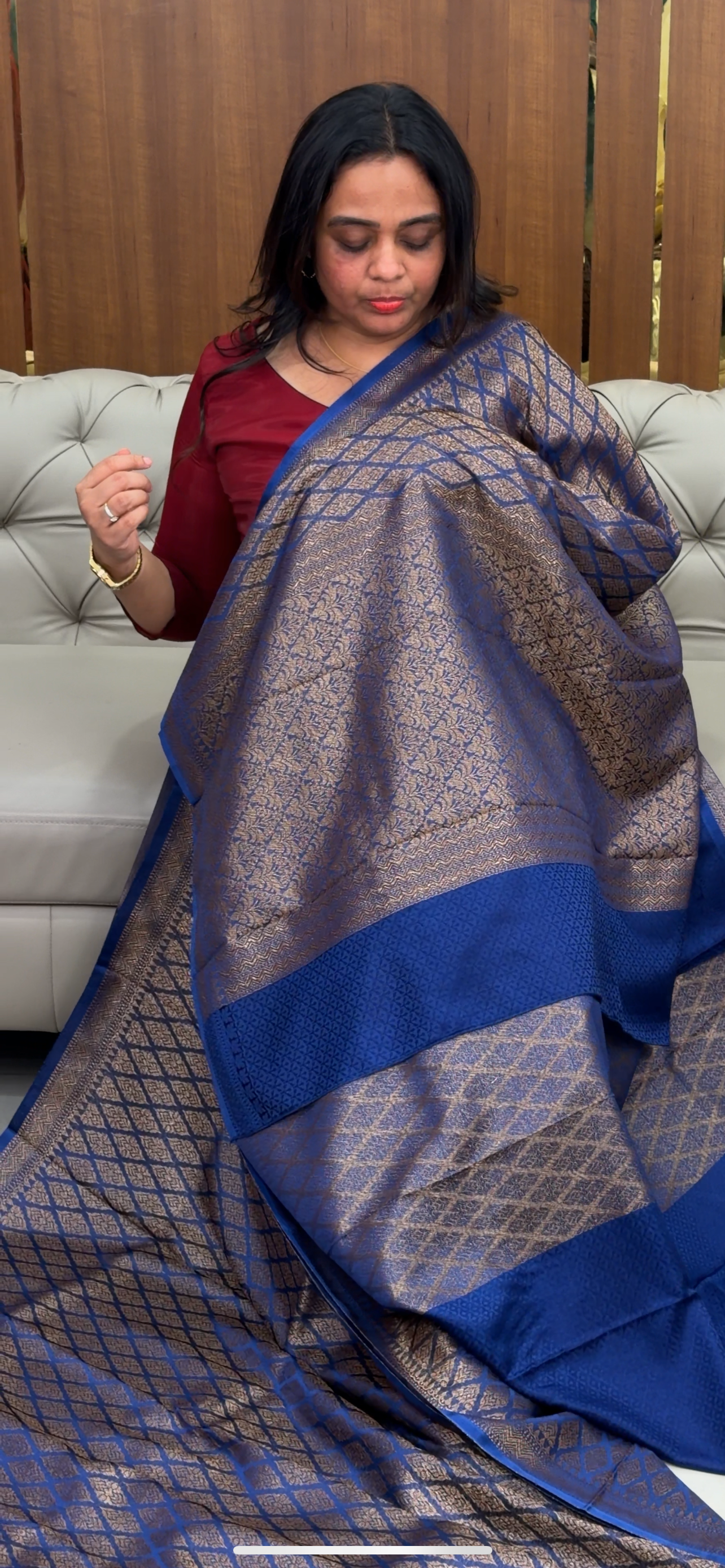 SEMI KATAN SAREES - IHA 29853