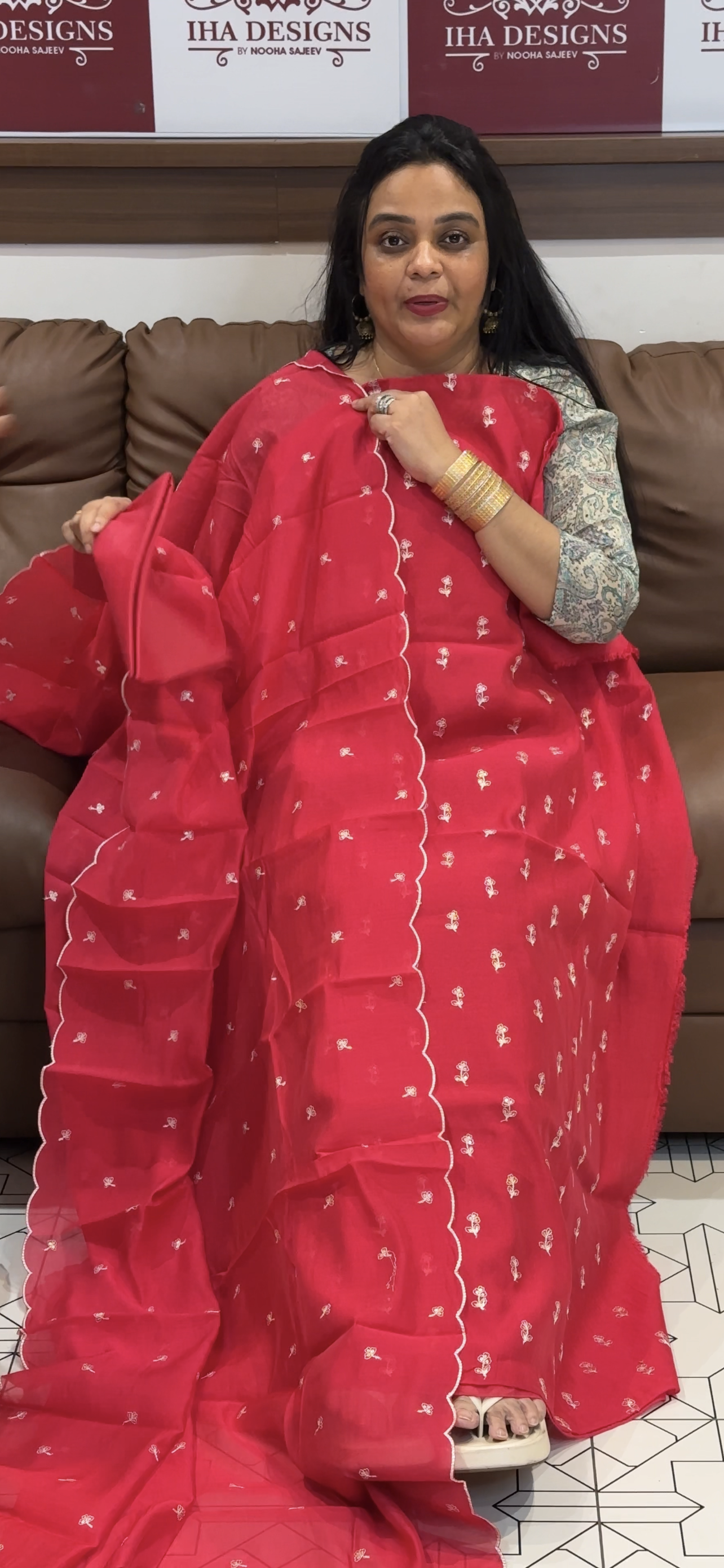 OFFER SALES UNSTITCHED SALWAR SUITS - IHA 34977