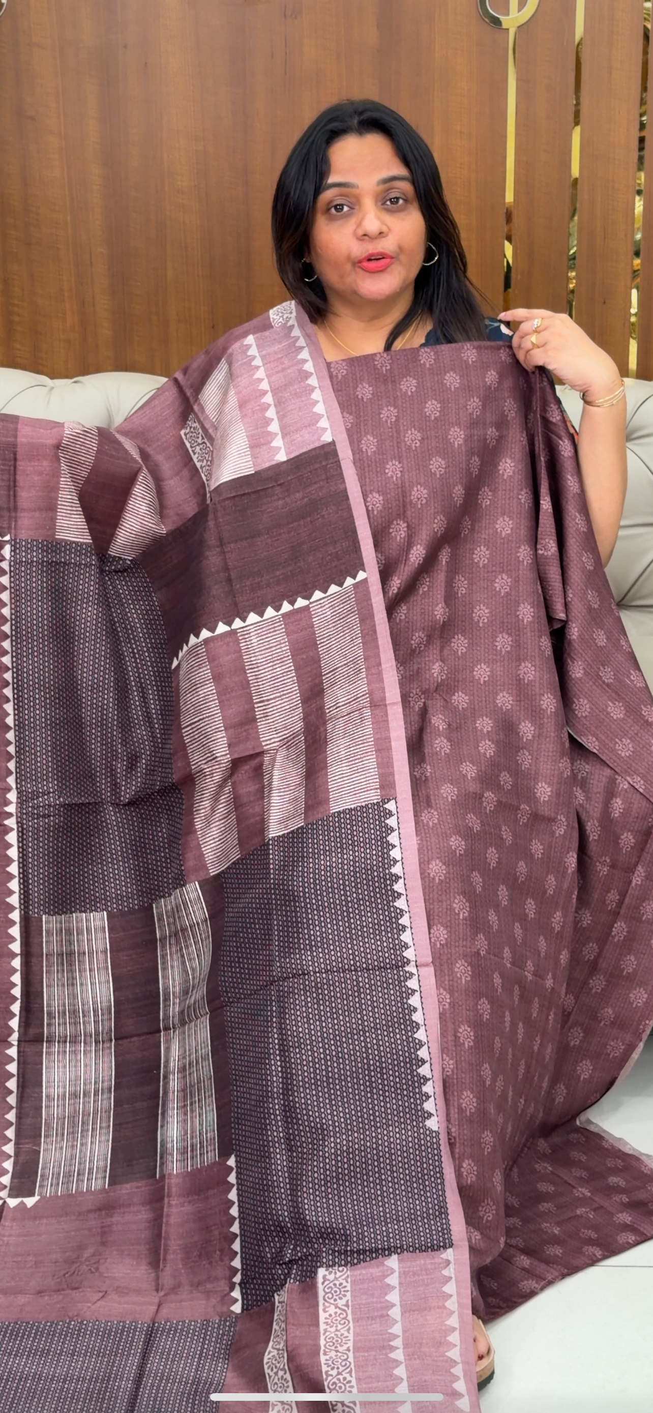 SEMI RAW SILK PRINTED UNSTITCHED SALWAR SUITS - IHA 28976