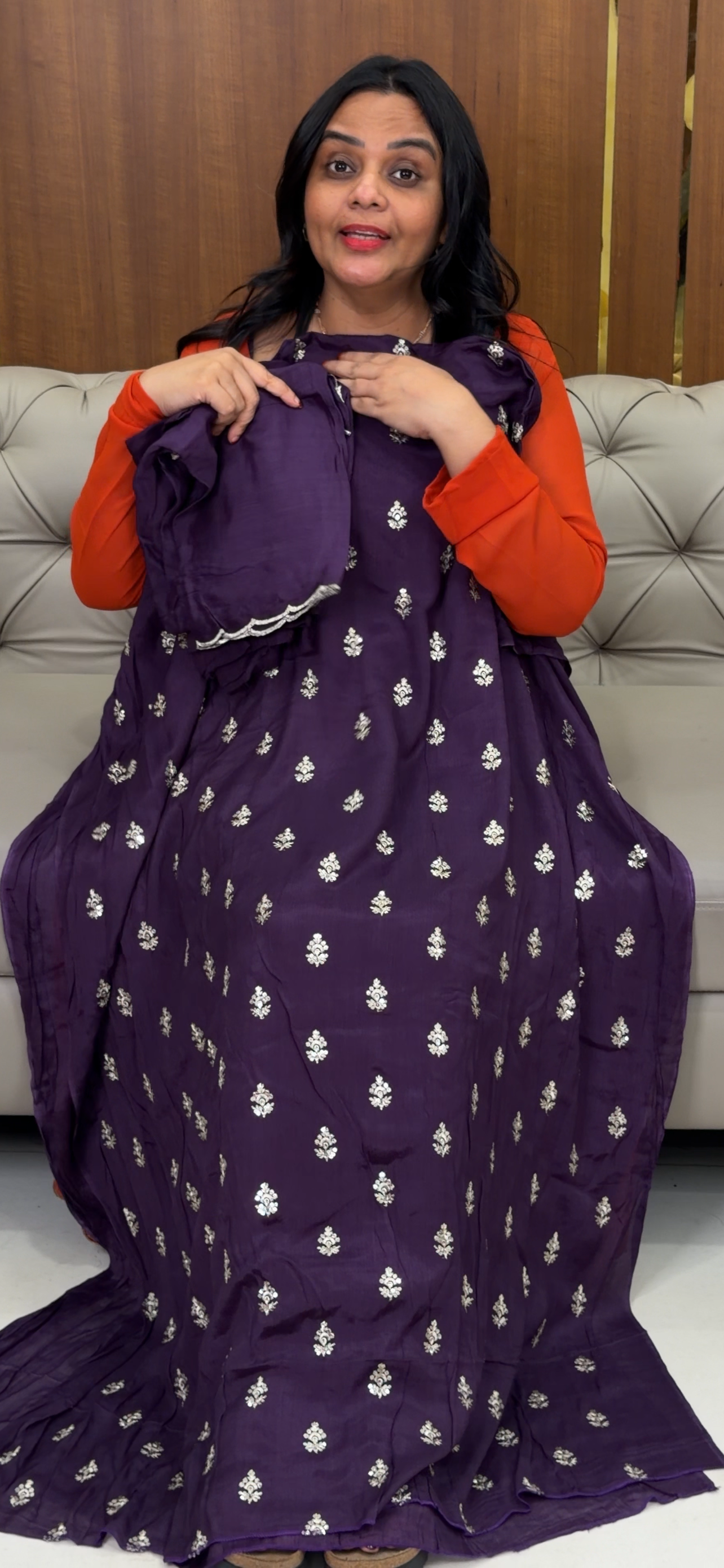 UNSTITCHED SALWAR SUITS - IHA 32571
