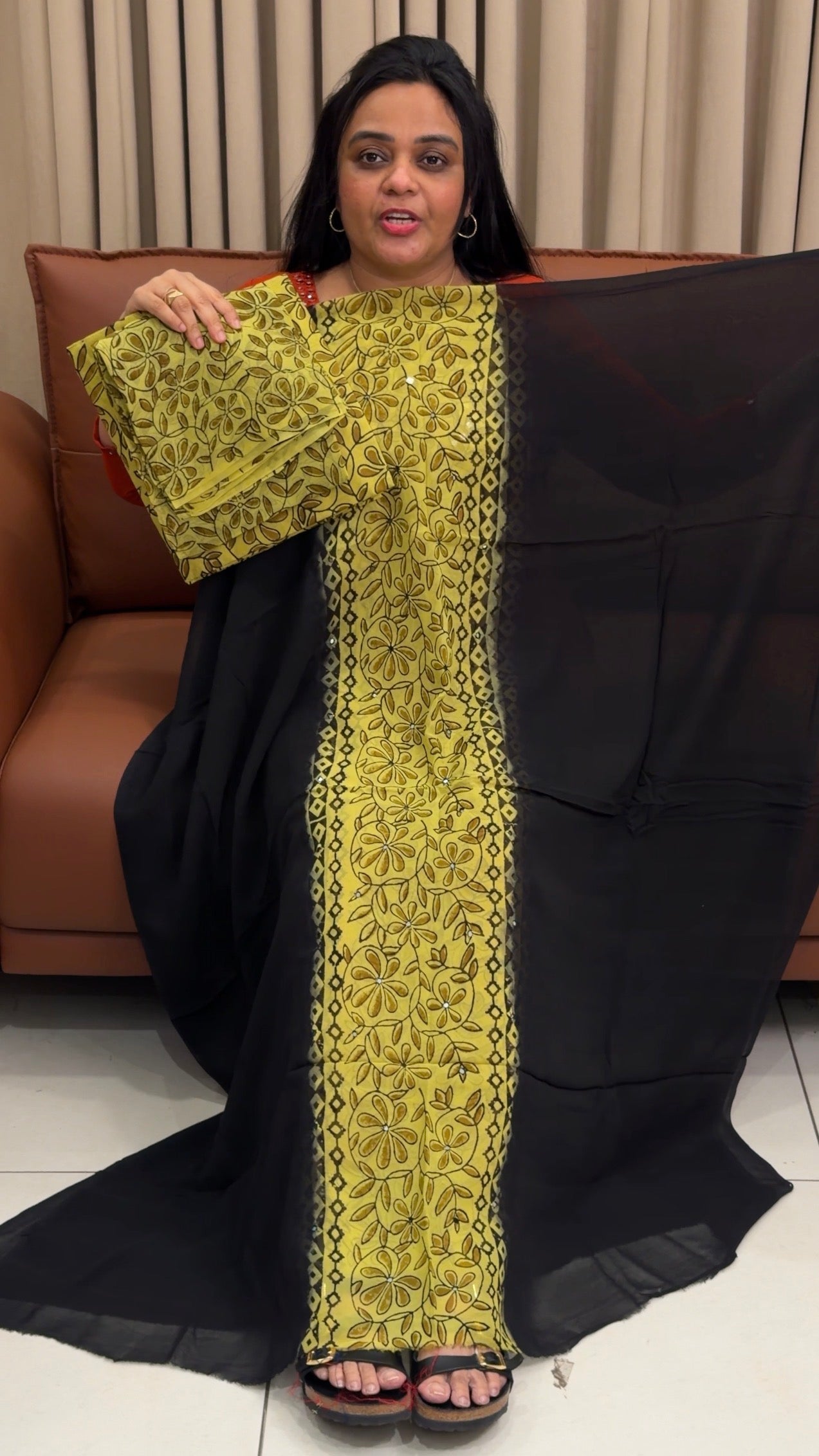 GEORGETTE UNSTITCHED SALWAR SUITS - IHA 34945