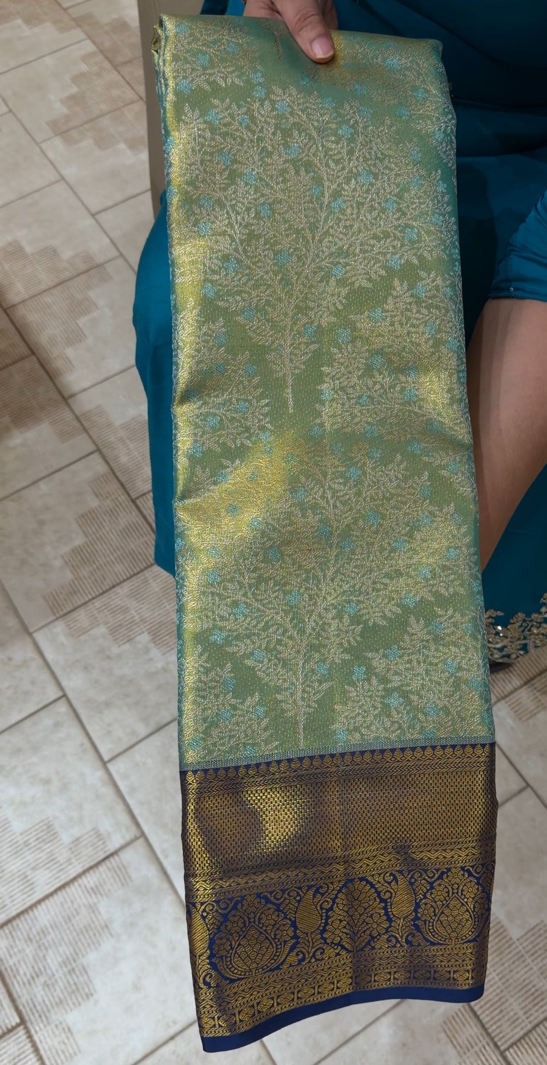 DESIGNER KANCHIPURAM SILK SAREES - IHA 28736