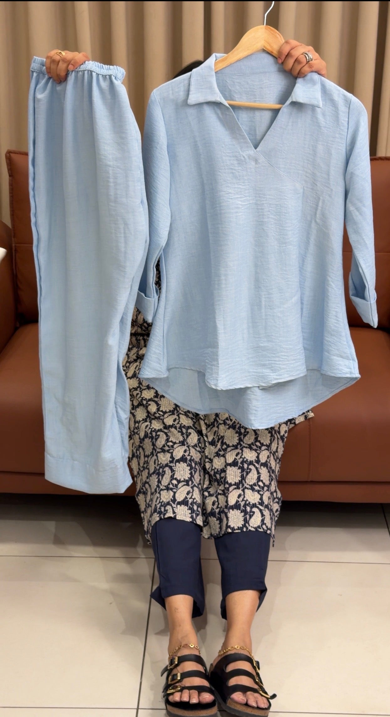 IHA'S IN-HOUSE SHORT CO-ORDS SETS - IHA 35217