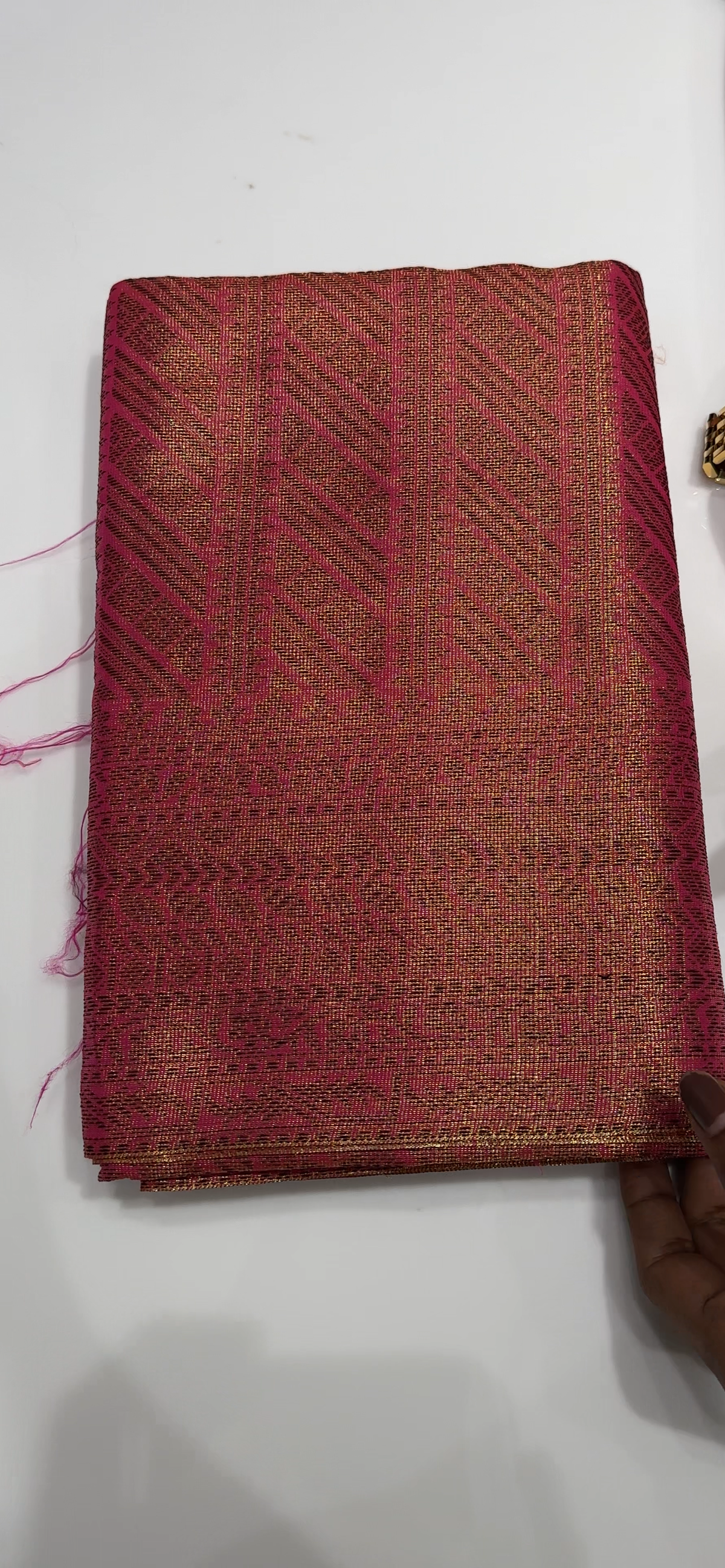 SEMI BANARASI SAREES - IHA 35583