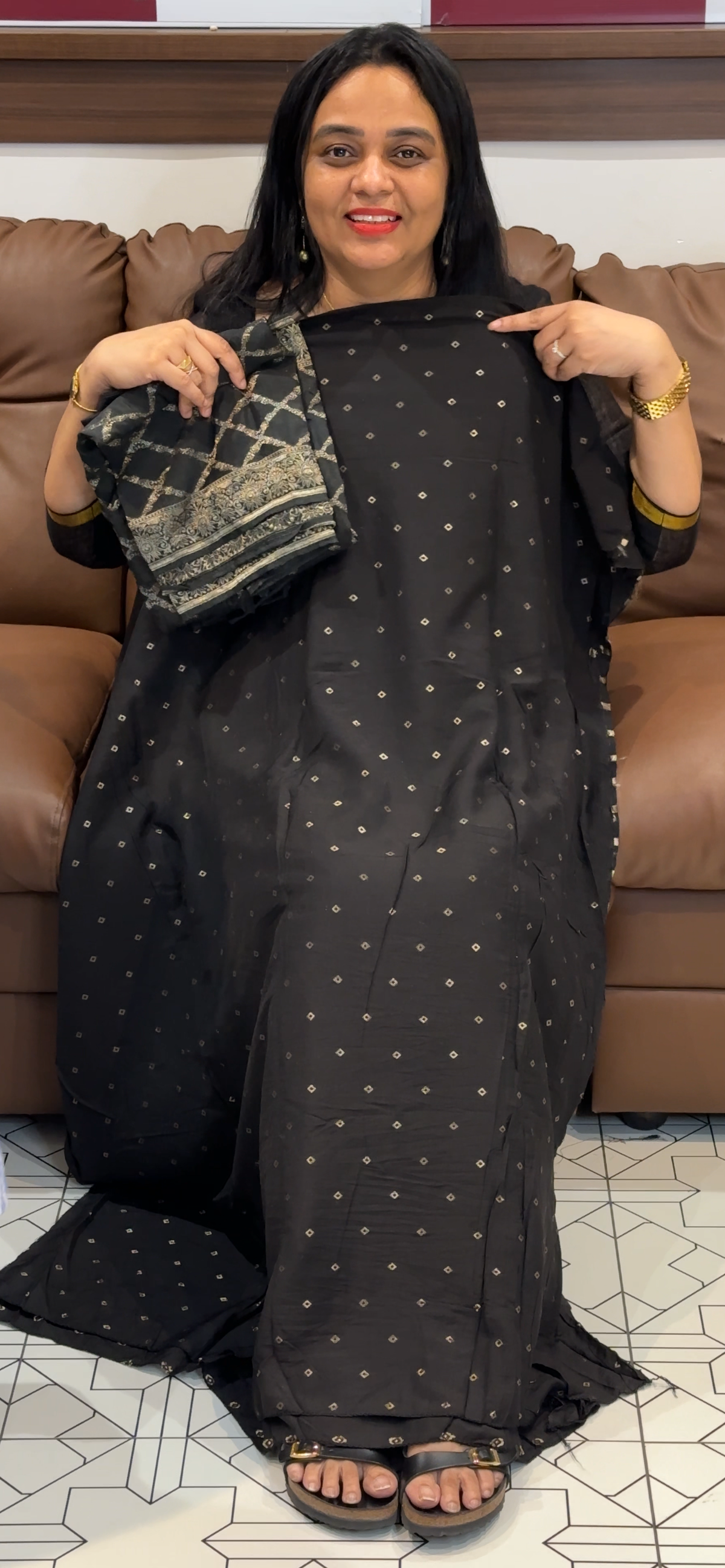 OFFER SALES UNSTITCHED SALWAR SUITS - IHA 35480