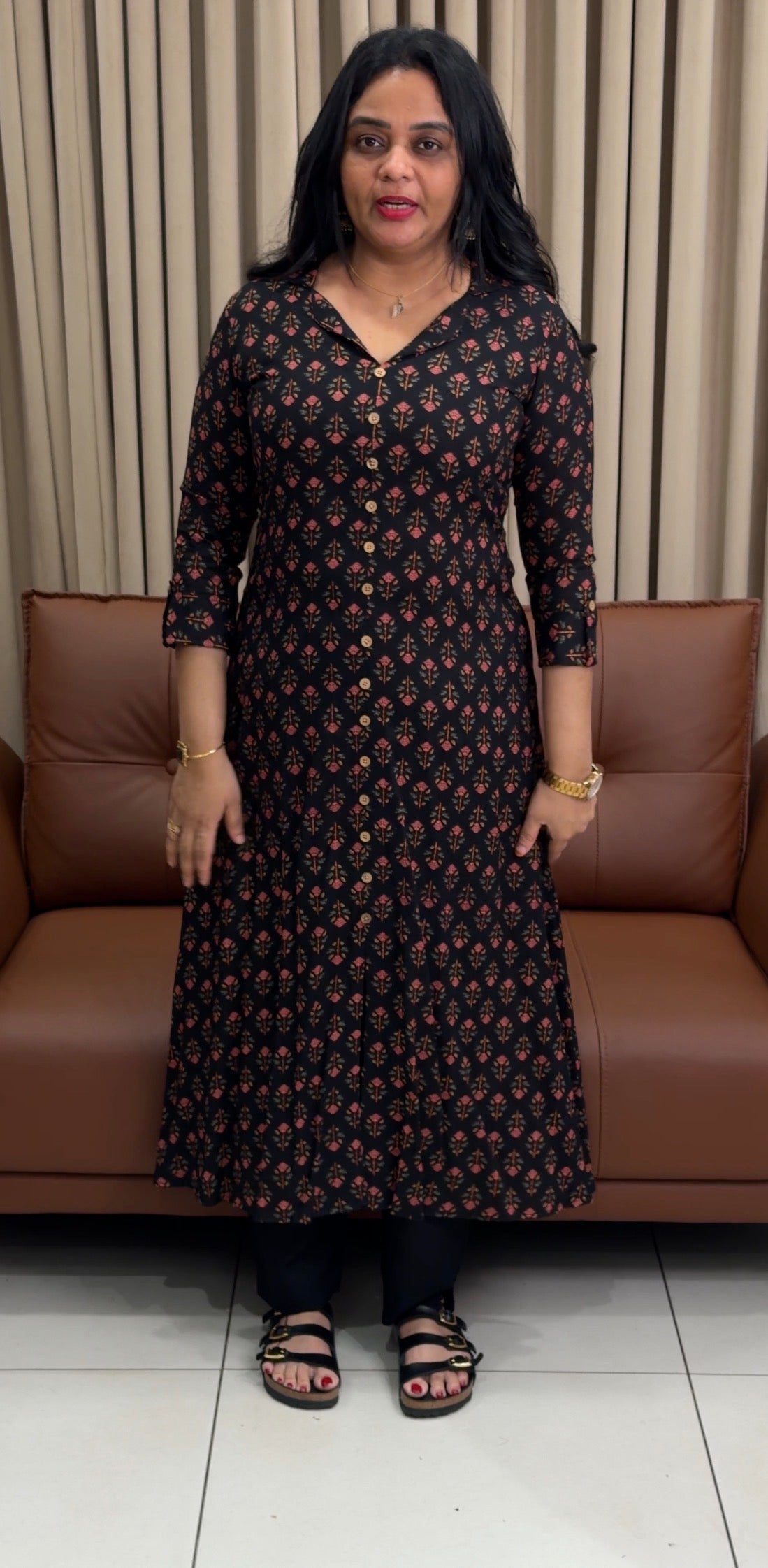IHA'S IN-HOUSE PRINTED TOPS - IHA 34551
