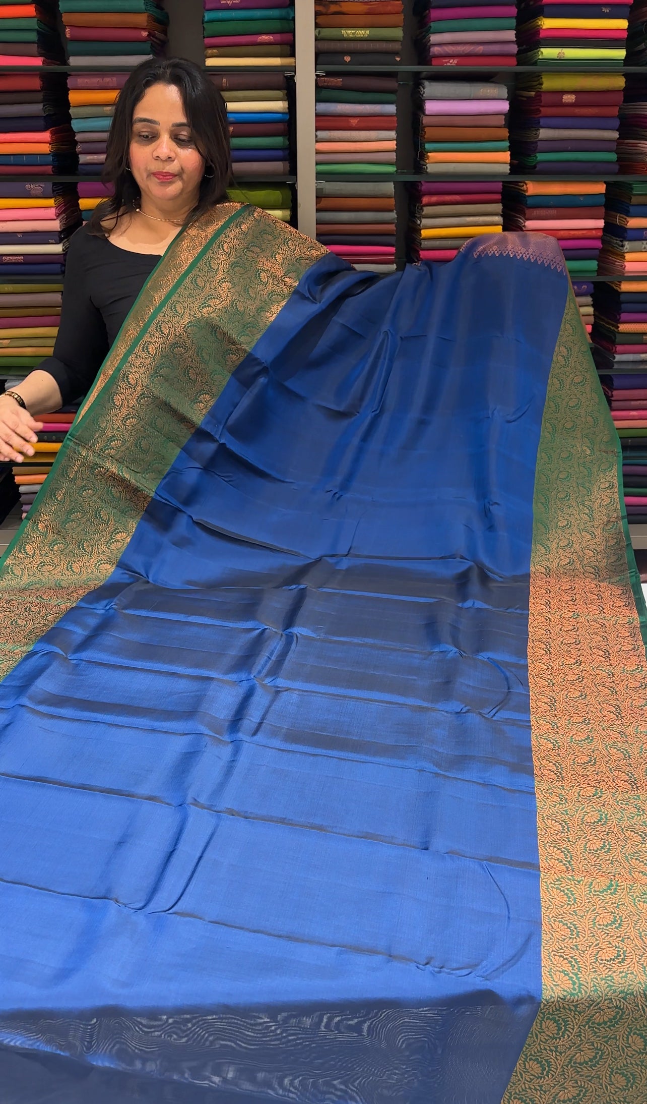 SOFT SILK KANCHIPURAM SAREES - IHA 27114