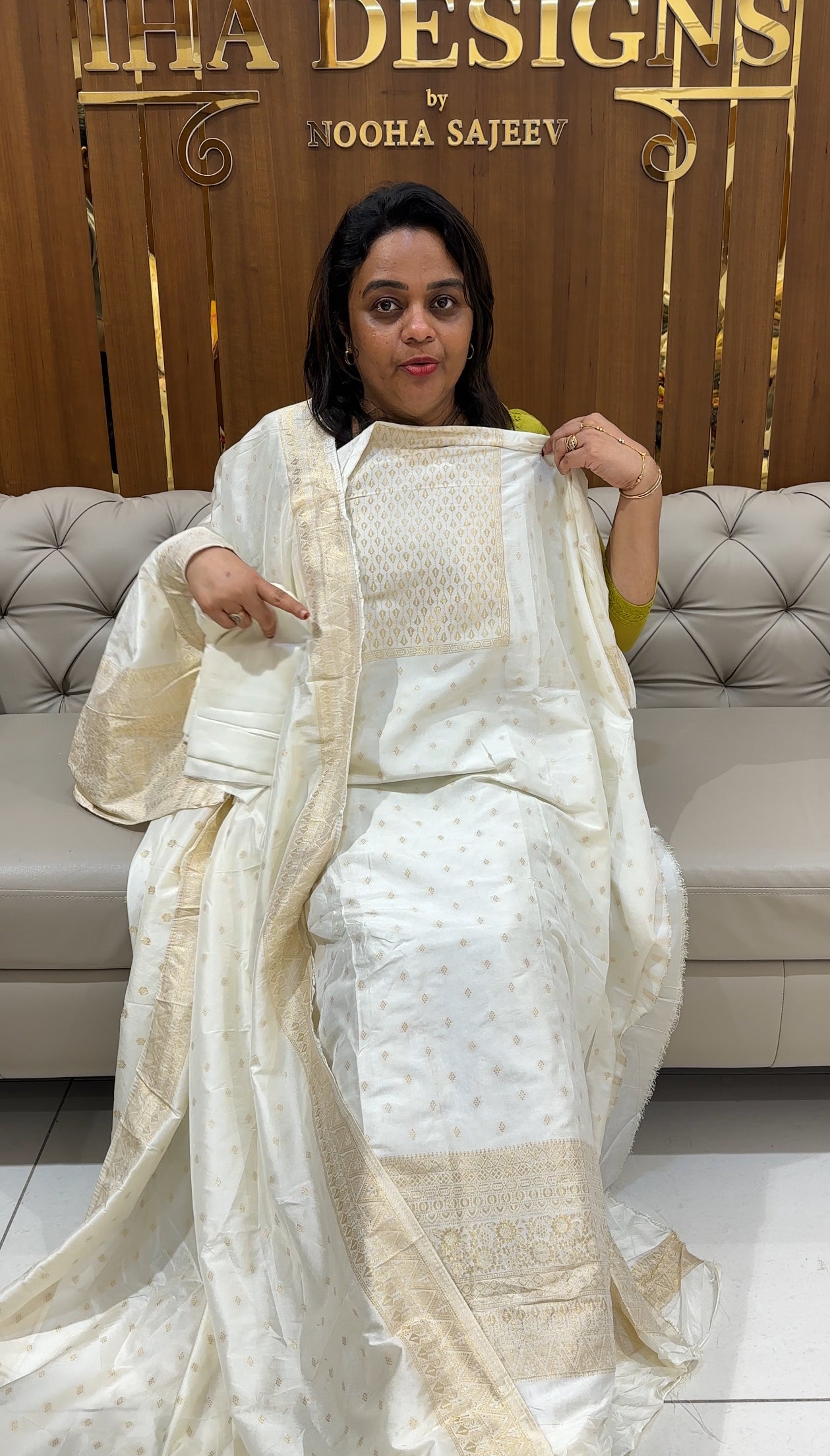 FORWARD ONAM UNSTITCHED SALWAR SUITS - IHA 25020