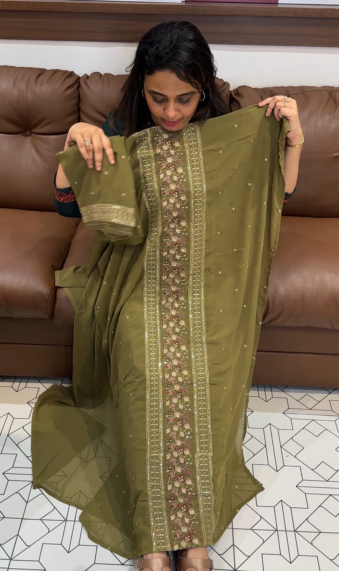 BUDGET BUY UNSTITCHED SALWAR SUITS - IHA 26260