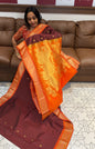 SEMI SILK SAREES - IHA 18756