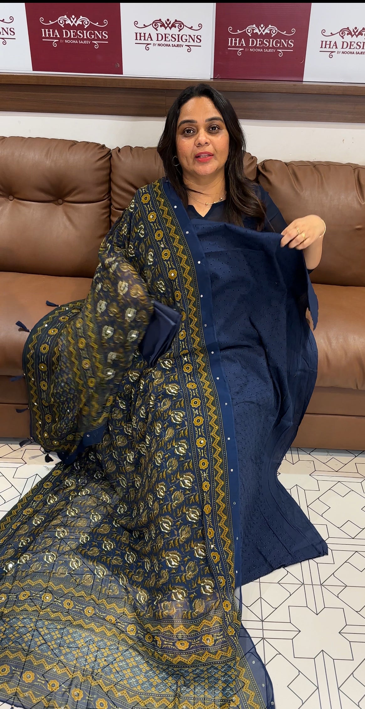 COTTON HAKOBA UNSTITCHED SALWAR SUITS - IHA 27958