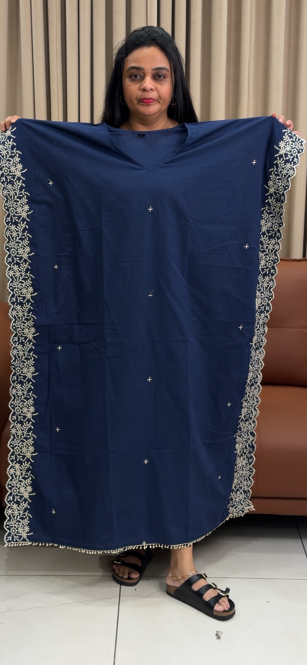 COTTON KAFTAN TOPS - IHA 34922