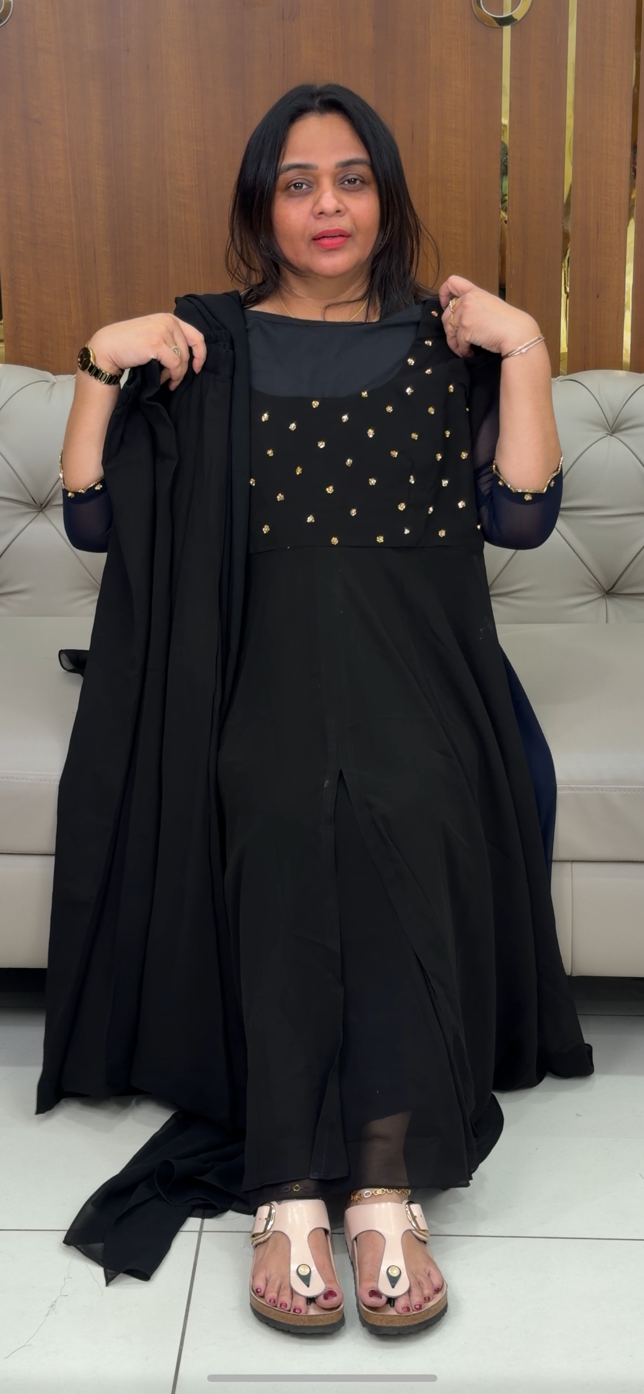 IHA'S IN-HOUSE TOP, BOTTOM AND DUPATTA - IHA 28961