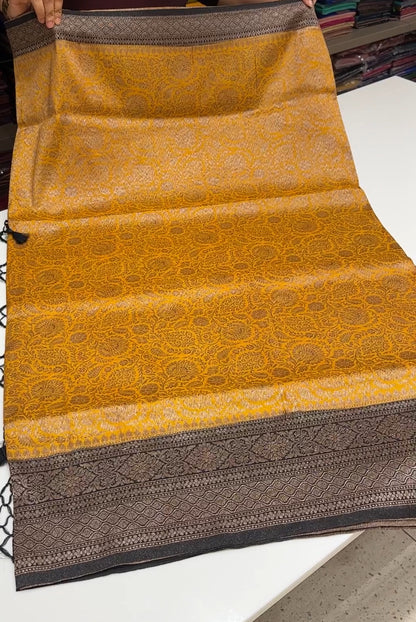 SEMI KATAN SAREES  - IHA 15235