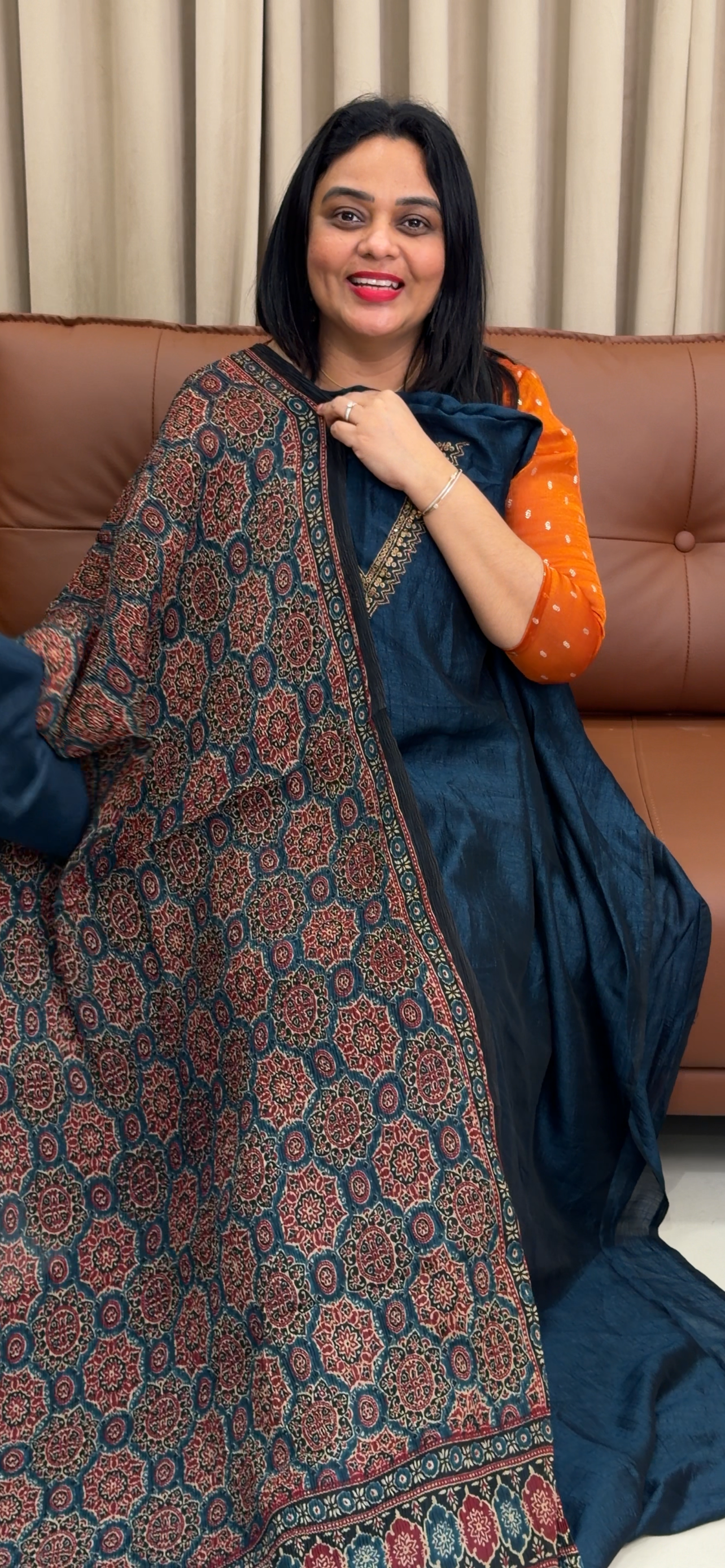SEMI RAW SILK UNSTITCHED SALWAR SUITS - IHA 33990