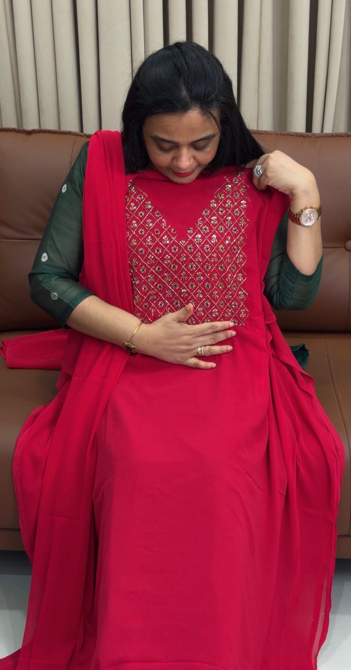 OFFER SALES UNSTITCHED SALWAR SUITS - IHA 34799