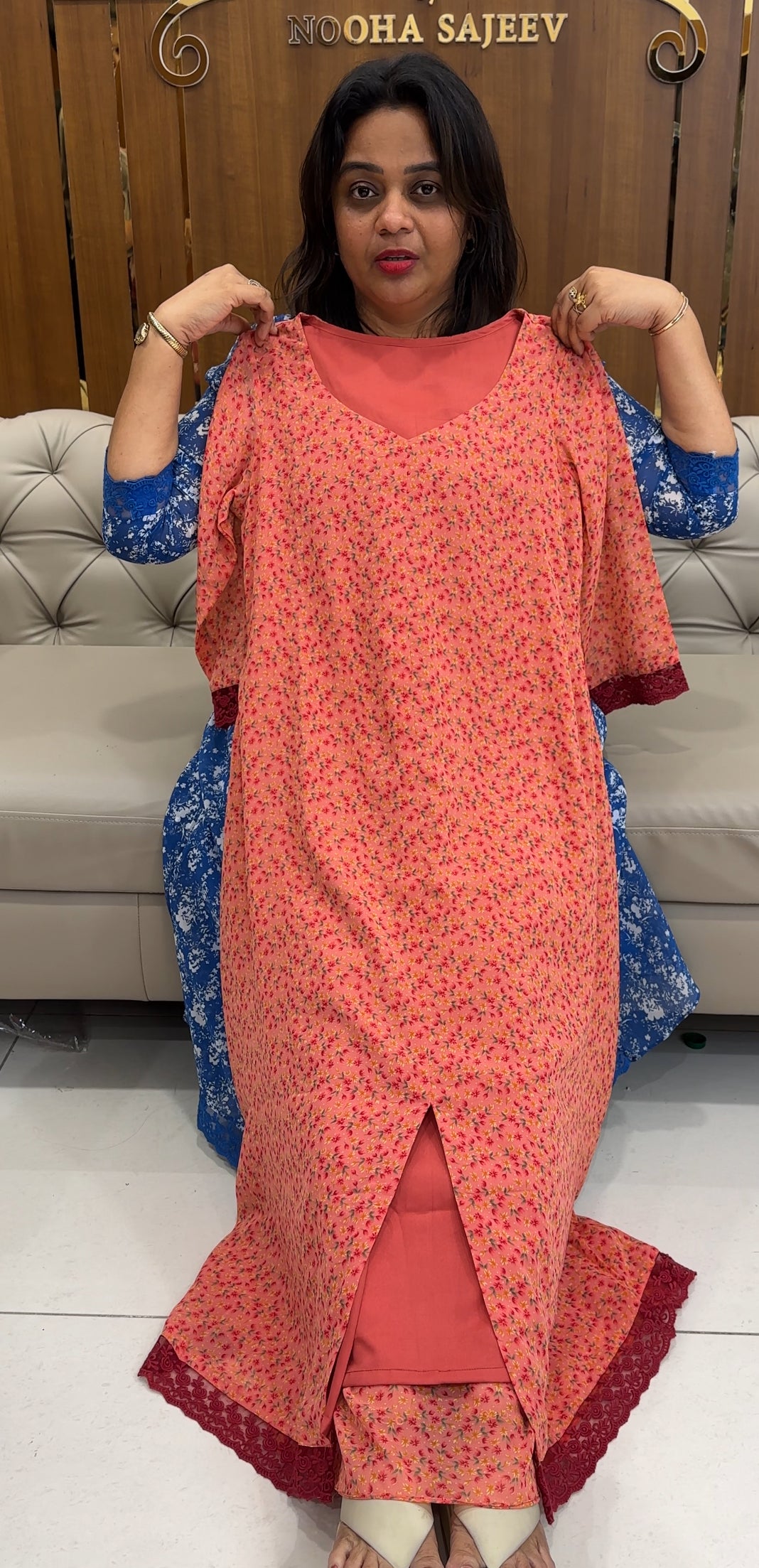 IHA'S IN-HOUSE PRINTEDALINE TOPS - IHA 25191
