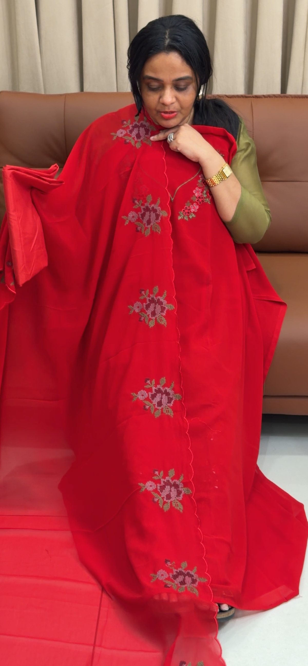 OFFER SALES UNSTITCHED SALWAR SUITS - IHA 35363