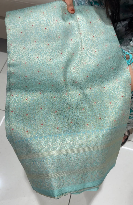 KATAN BANARASI SAREES - IHA 24251