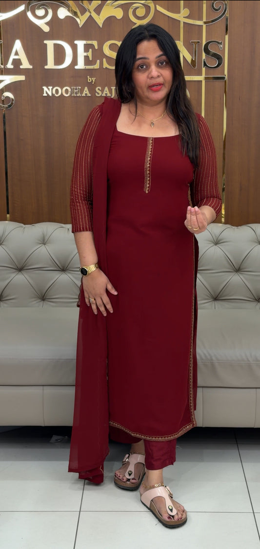 IHA'S IN-HOUSE UNSTITCHED SALWAR SUITS - IHA 29238