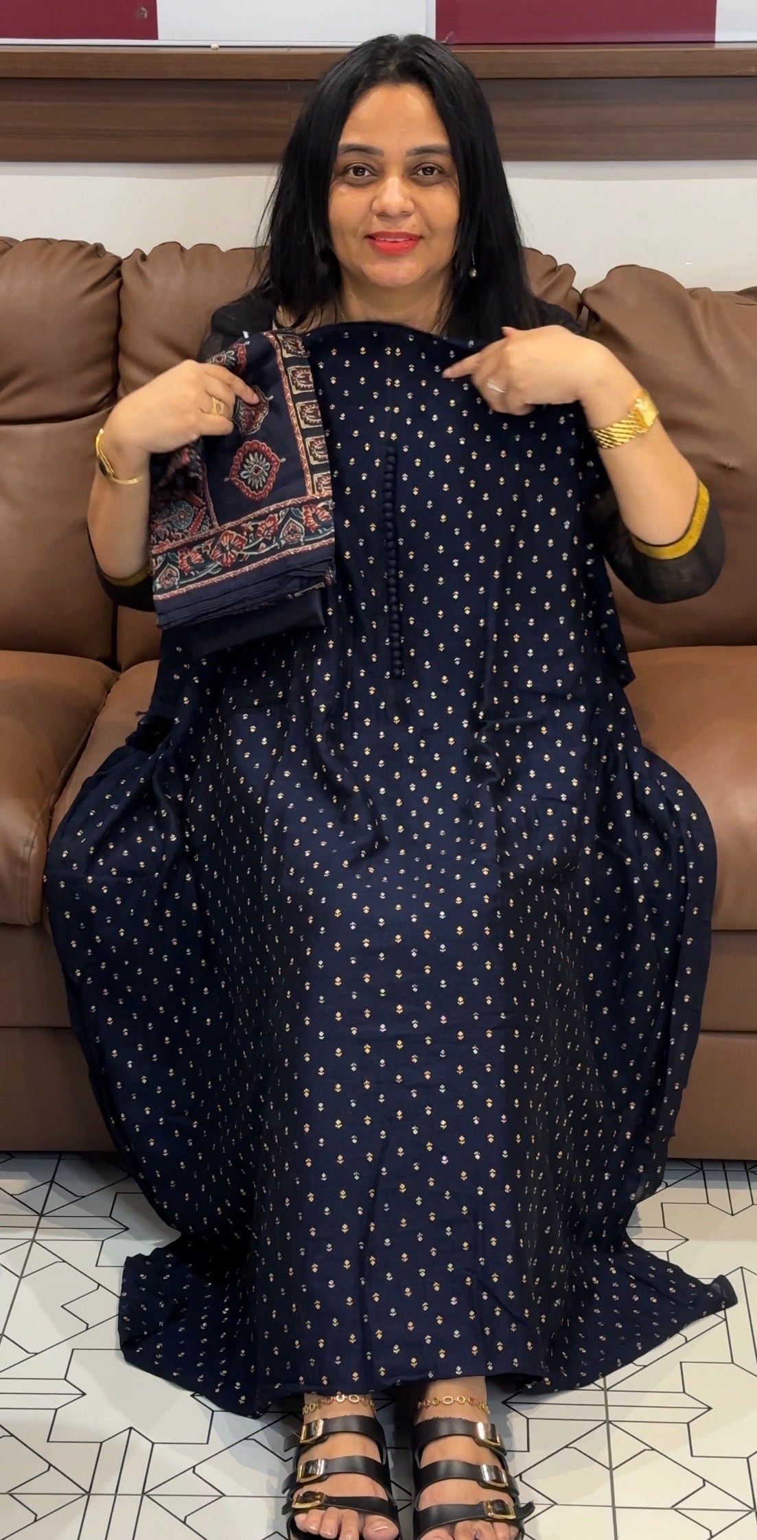 OFFER SALES UNSTITCHED SALWAR SUITS - IHA 35457